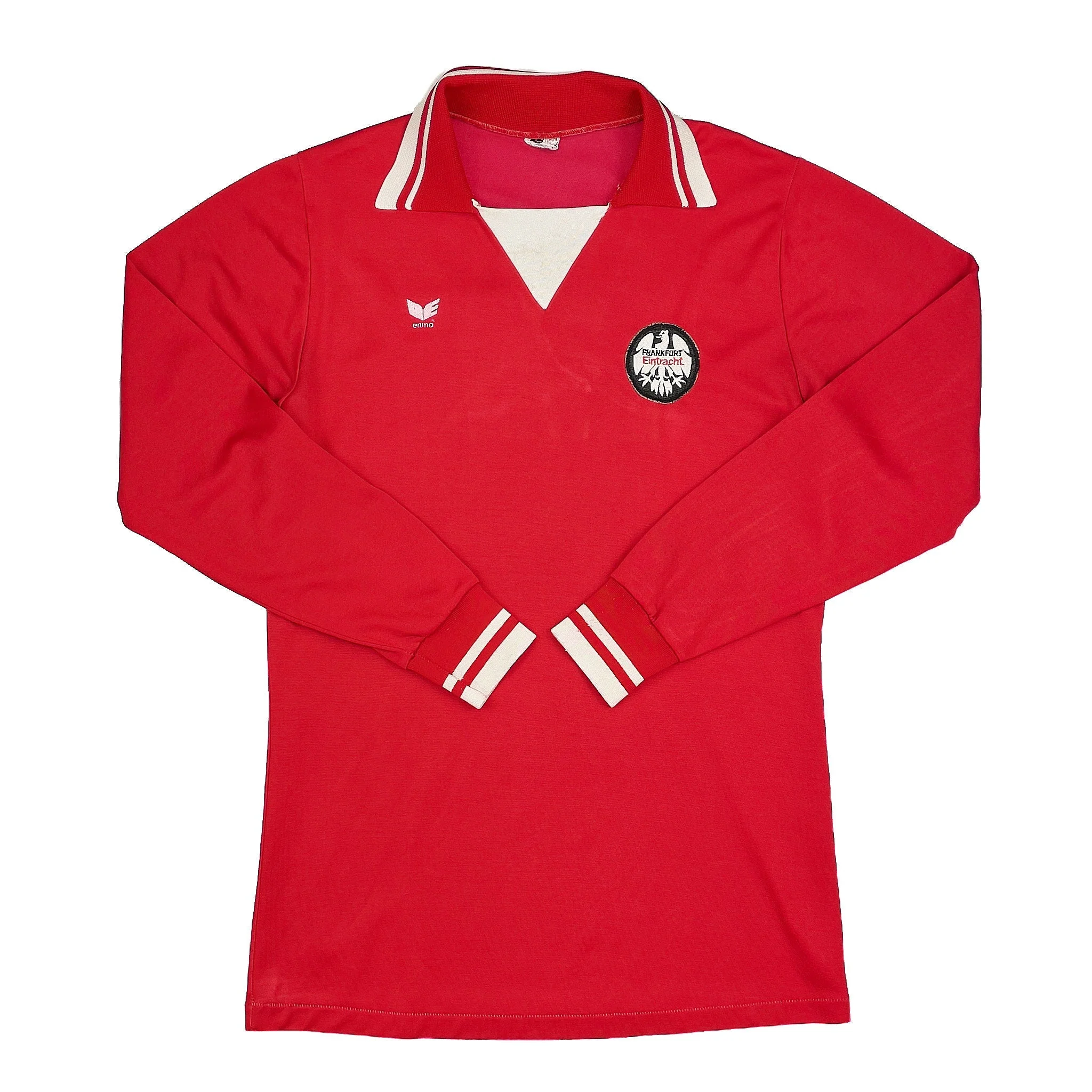 1978/79 Eintracht Frankfurt L/S Home Shirt (L) Erima