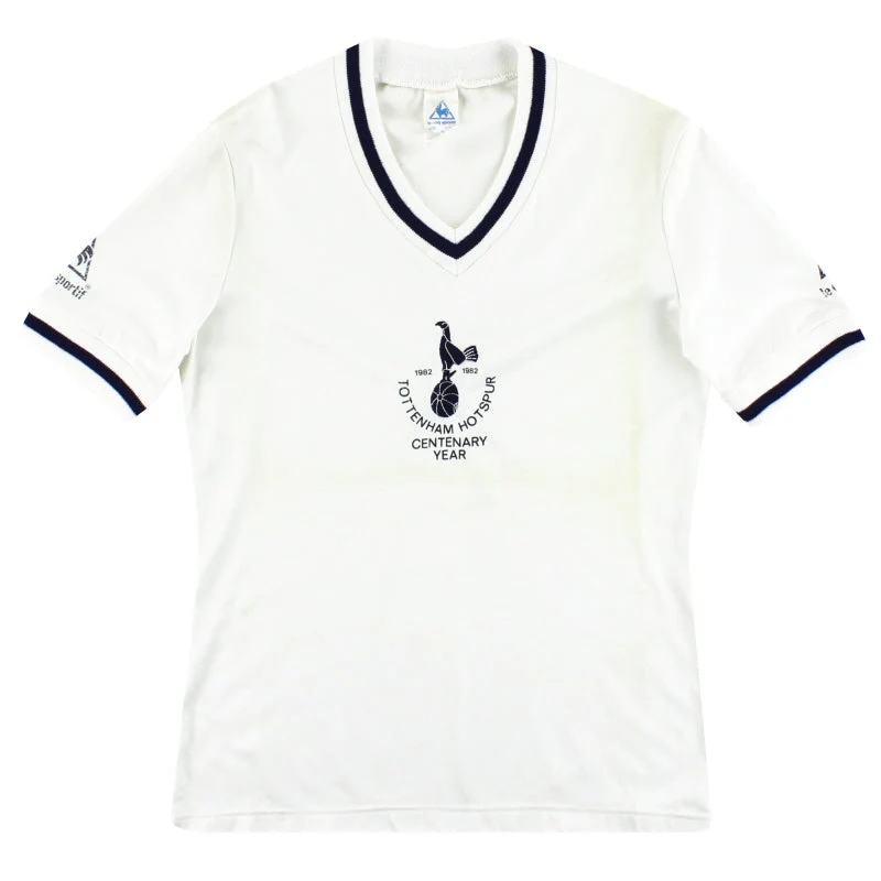 1981-82 Tottenham Le Coq Sportif 'Centenary' Home Shirt L.Boys