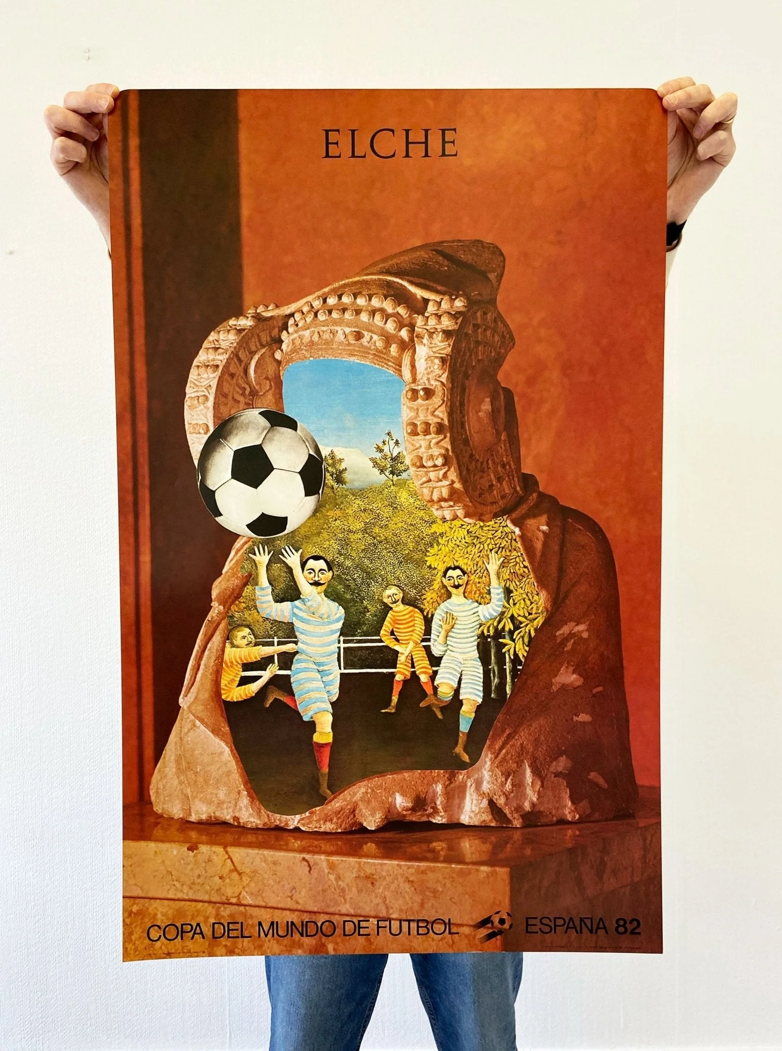 1982 Elche Copa Del Mundo De Futbol Espana Original Print - Image 2