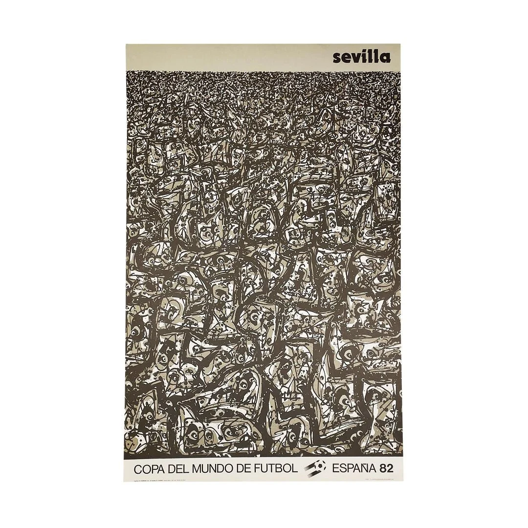 1982 Sevilla Copa Del Mundo De Futbol Espana Original Print