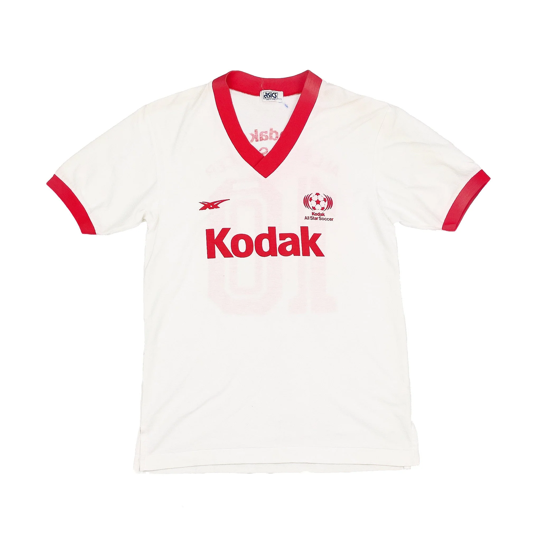 1985 Kodak All Stars #10 Home Shirt (M) Asics - Image 3
