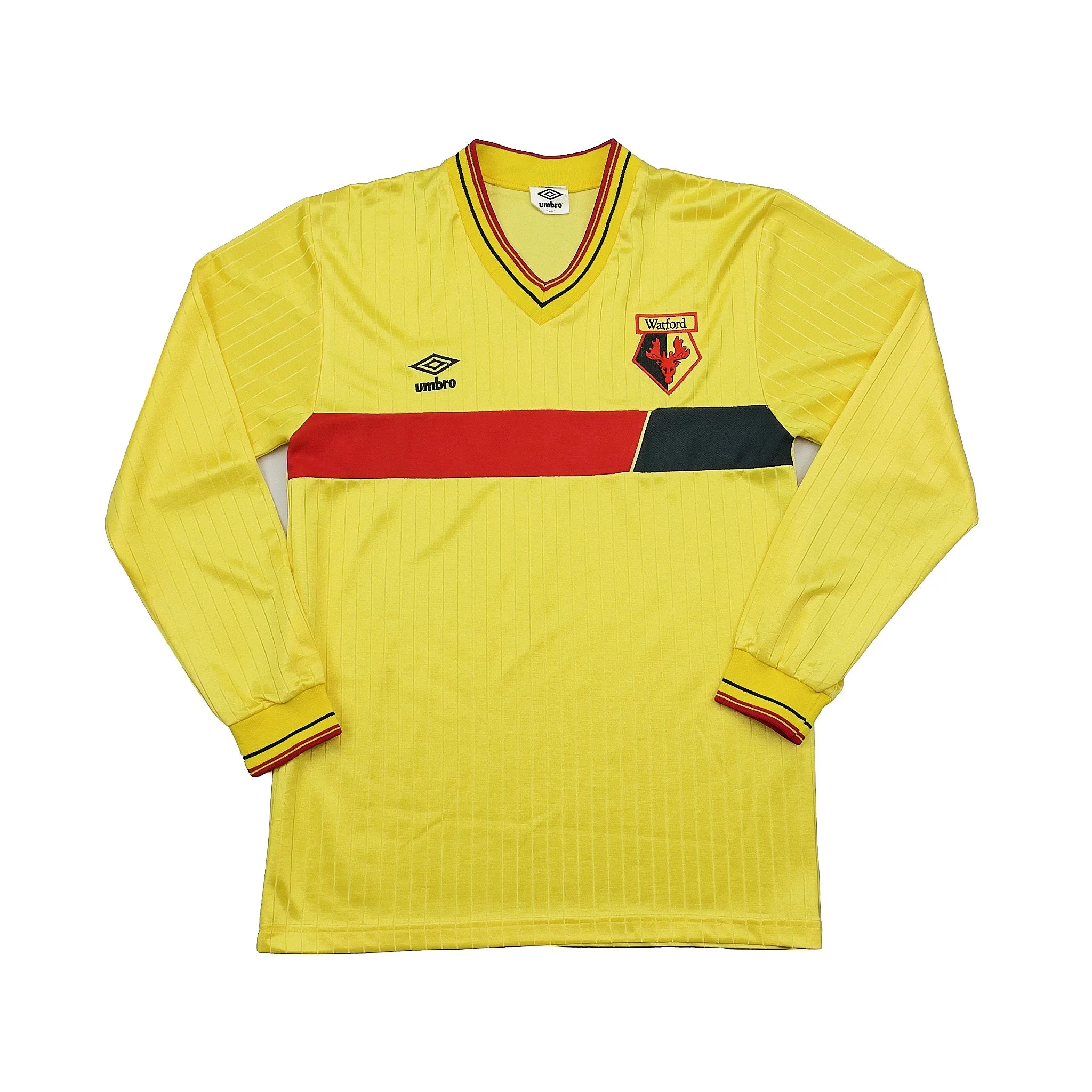 1986/88 Watford Home Shirt (L) Umbro - Image 3