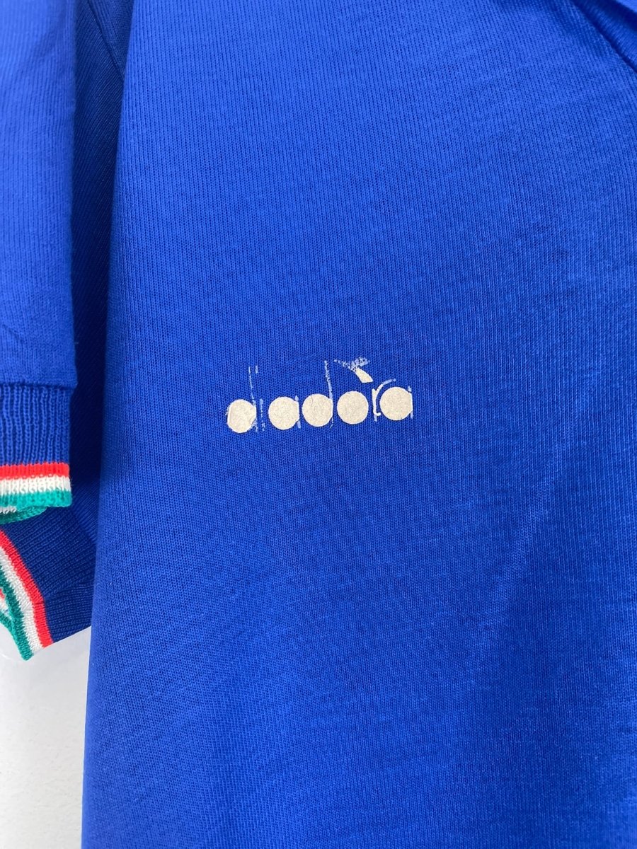 1986/91 Italy Home Shirt (M) Diadora - Image 4