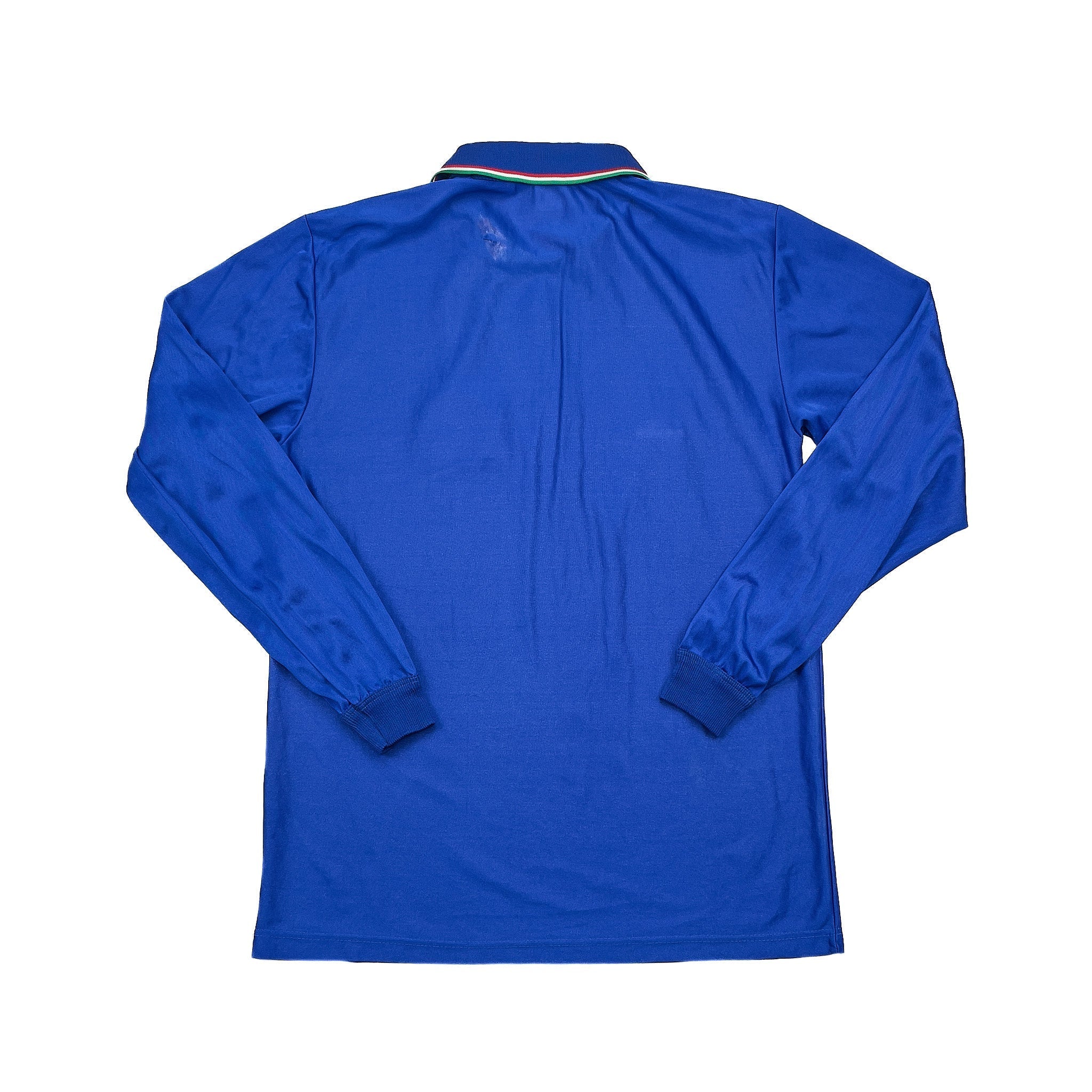 1986/91 Italy L/S Home Shirt (L) Diadora - Image 2
