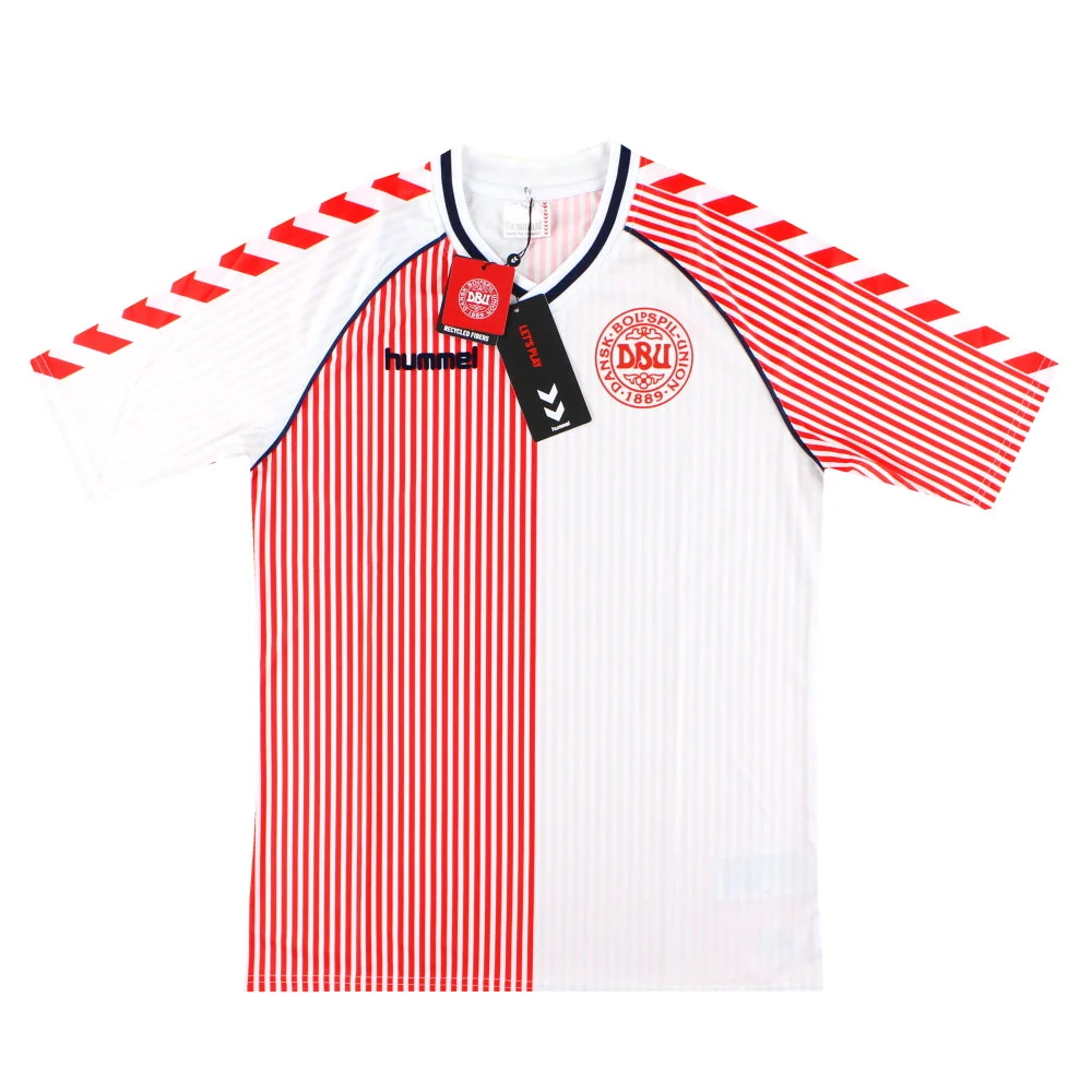 1986 Denmark Hummel 'DBU 86' Reissue Away Shirt *BNIB* XL