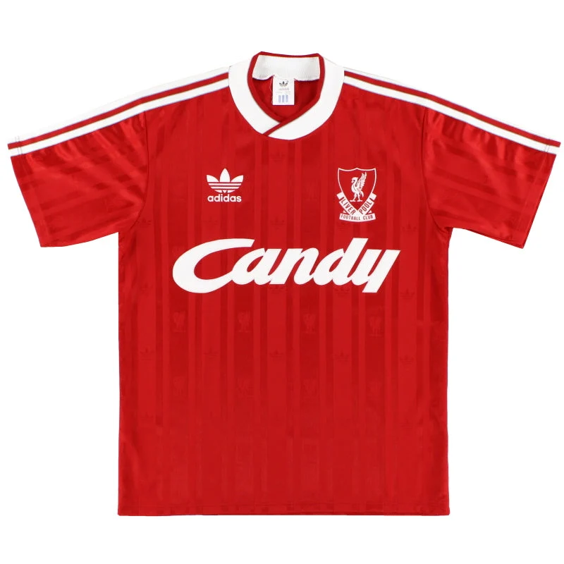 1988-89 Liverpool adidas Home Shirt Y