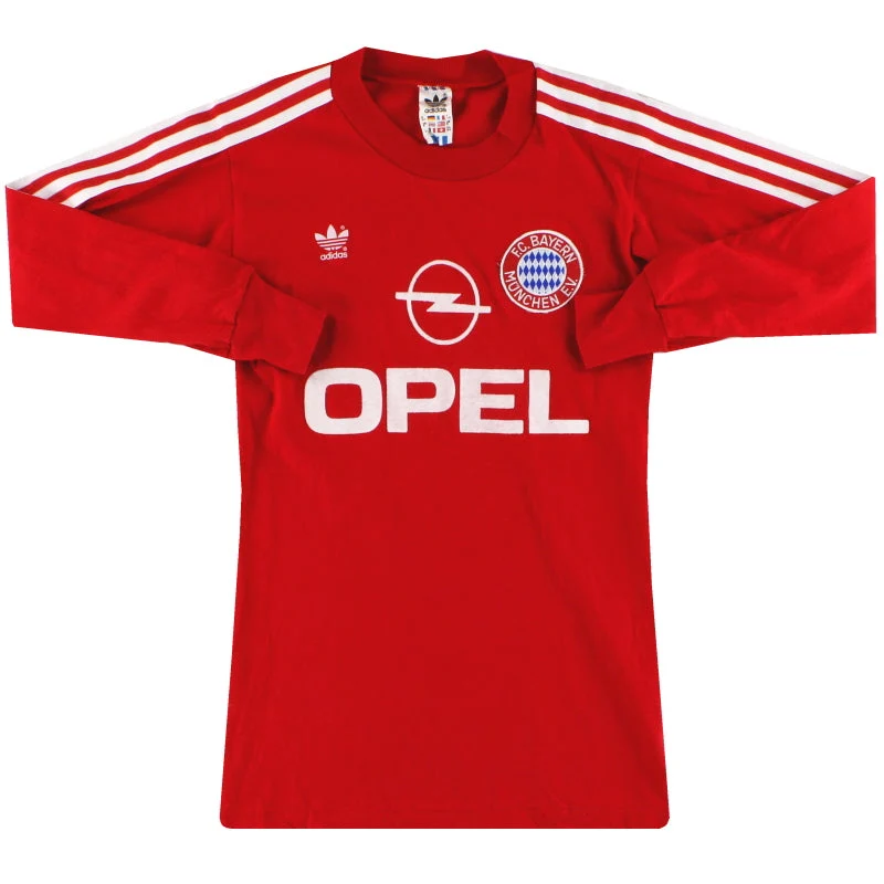 1989-91 Bayern Munich adidas Home Shirt L/S