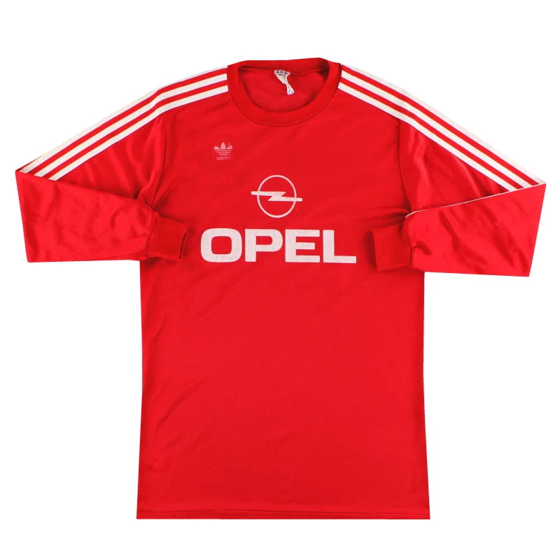 1989-91 Bayern Munich adidas Home Shirt L/S L