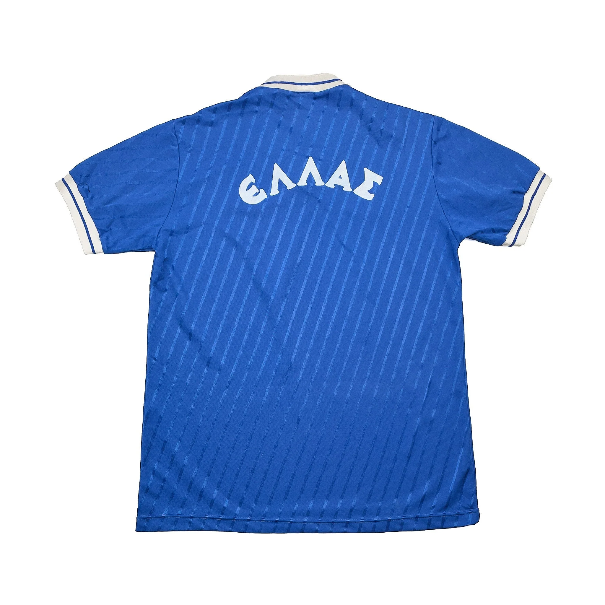 1989/91 Greece Home Shirt (L) Asics - Image 2