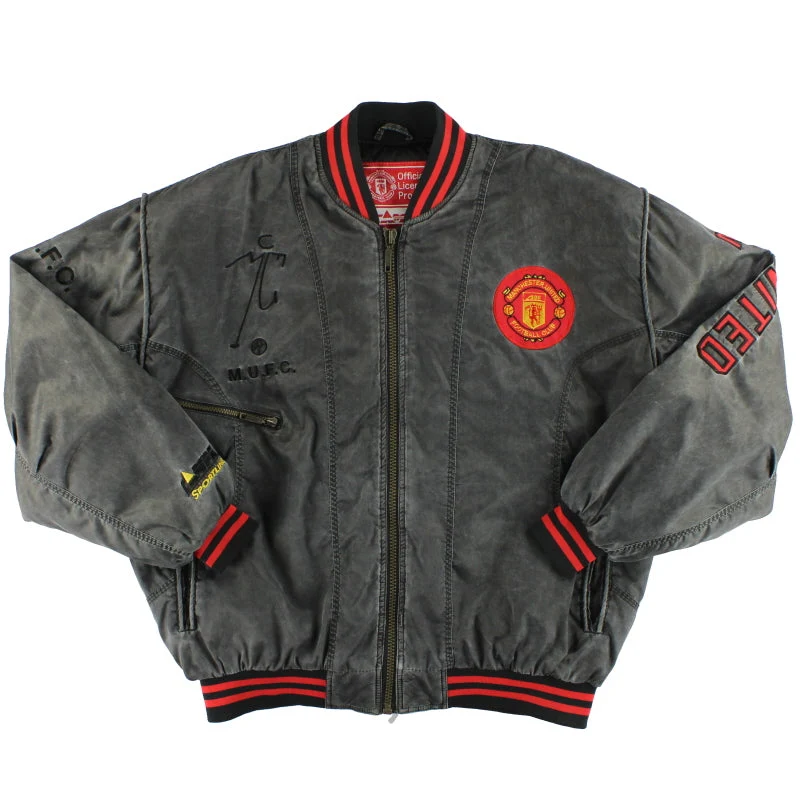 1990-92 Manchester United Campri Bomber Jacket *Mint* XL