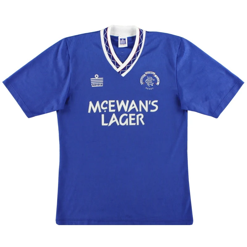 1990-92 Rangers Admiral Home Shirt *Mint* XL