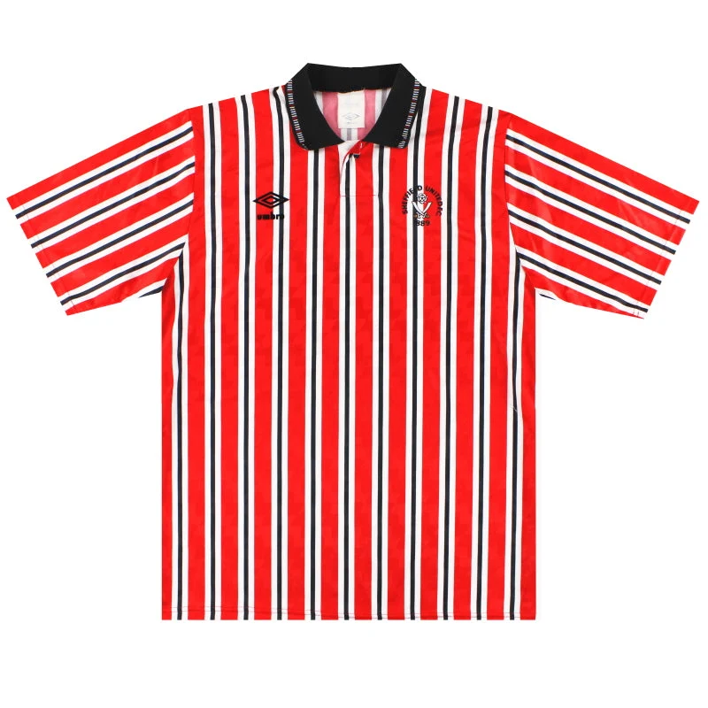 1990-92 Sheffield United Umbro Home Shirt L