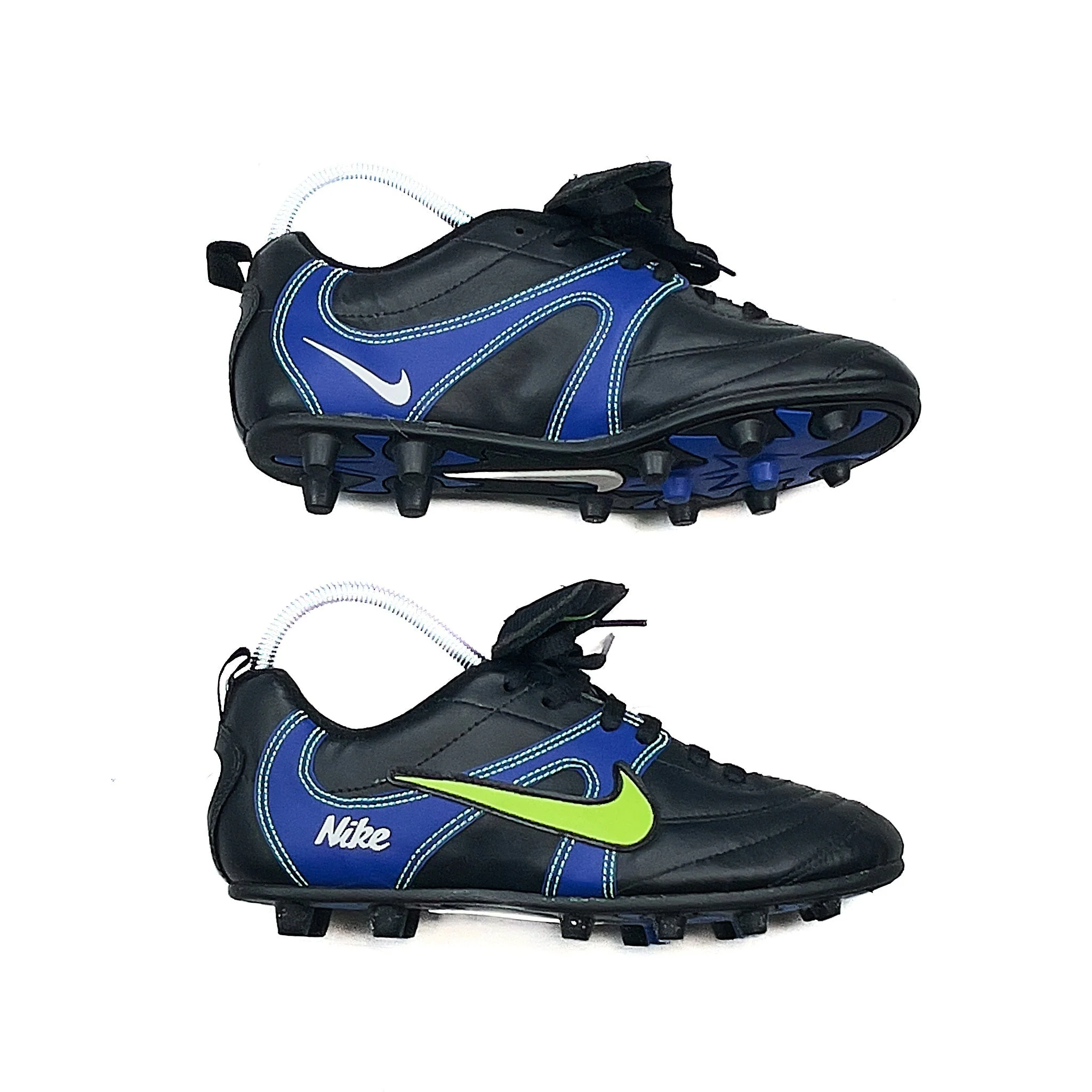 1990's Nike Tiempo Jr Eleven Football Boots (5.5) - Image 4