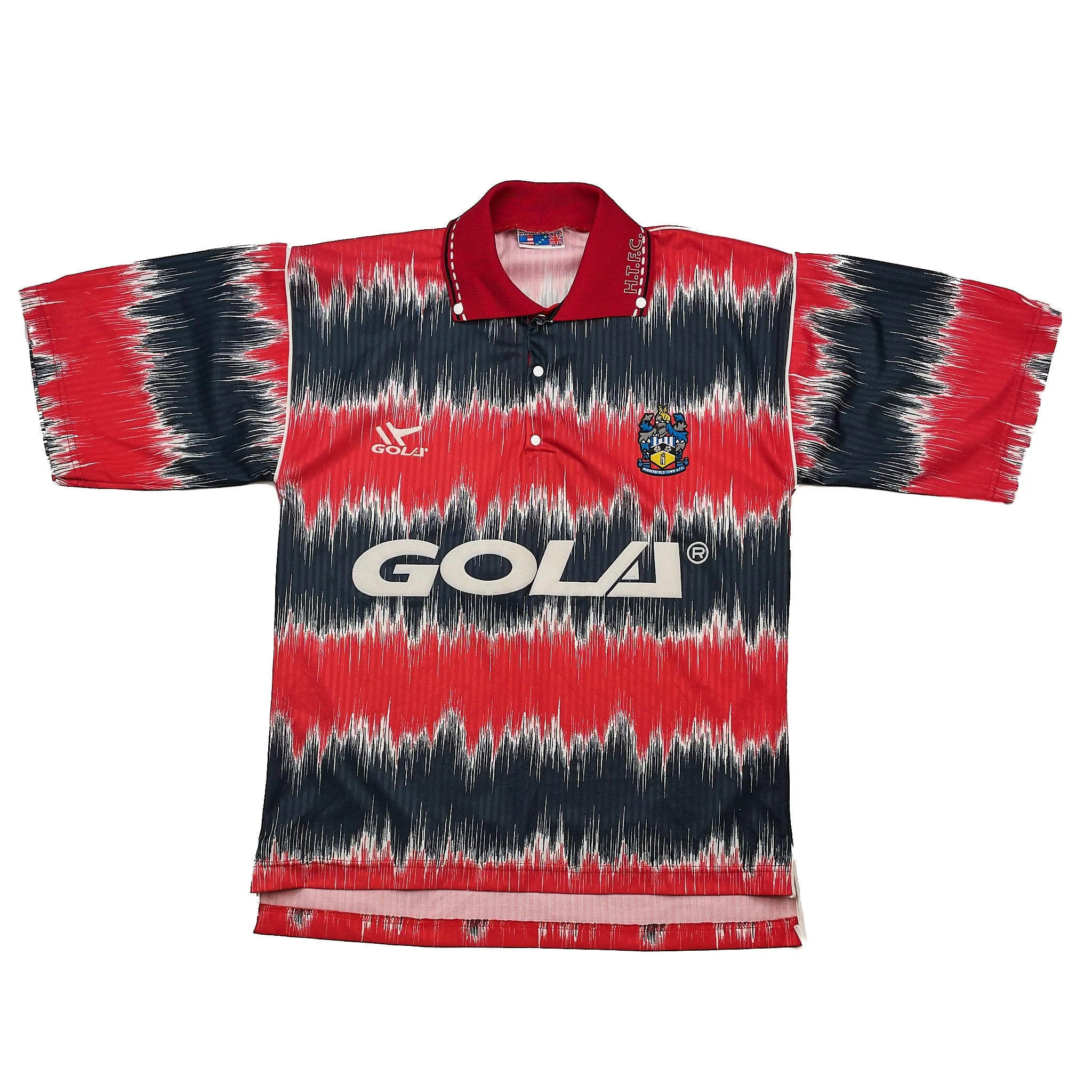 1991/92 Huddersfield Town Away Shirt (S) Gola