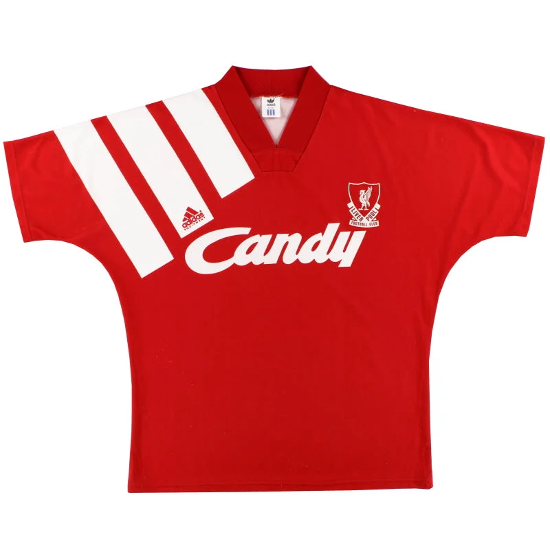 1991-92 Liverpool adidas Home Shirt L/XL