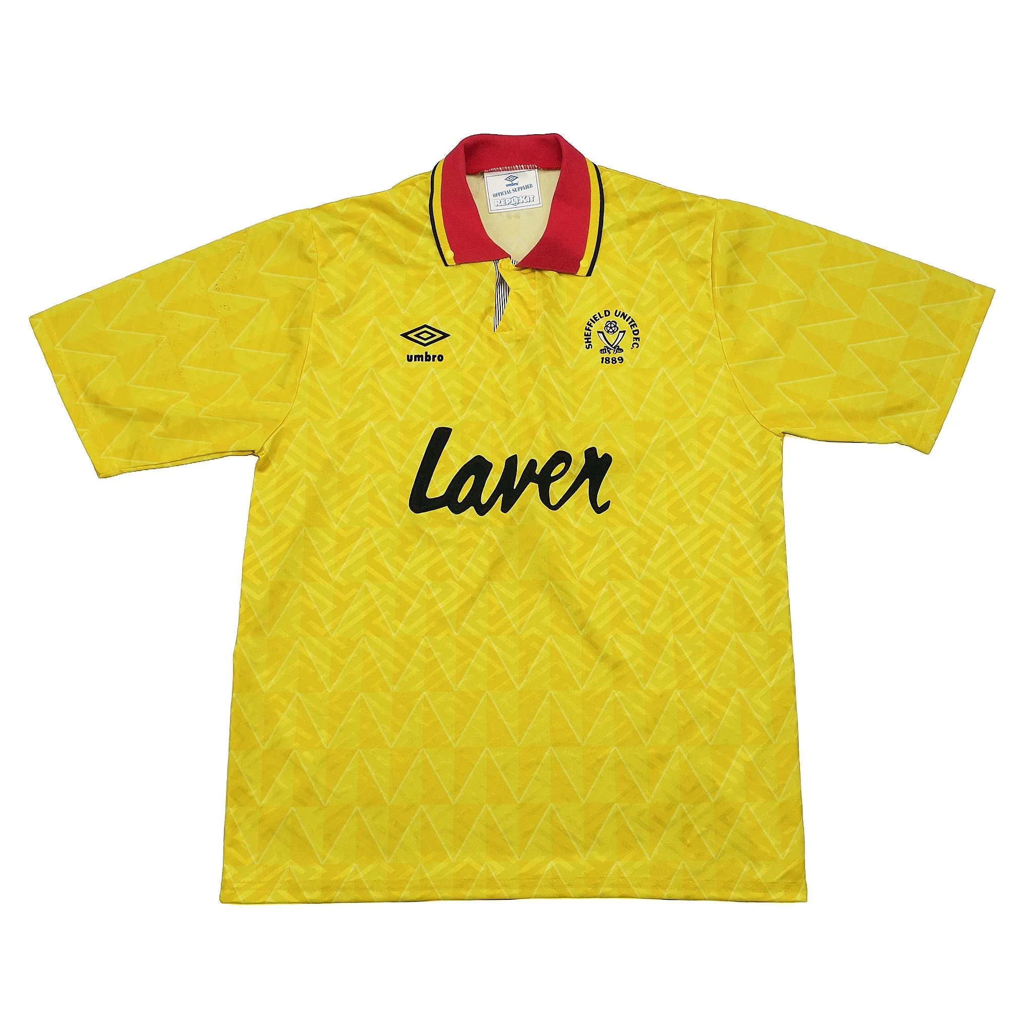 1991/92 Sheffield United Away (L) Umbro - Image 3