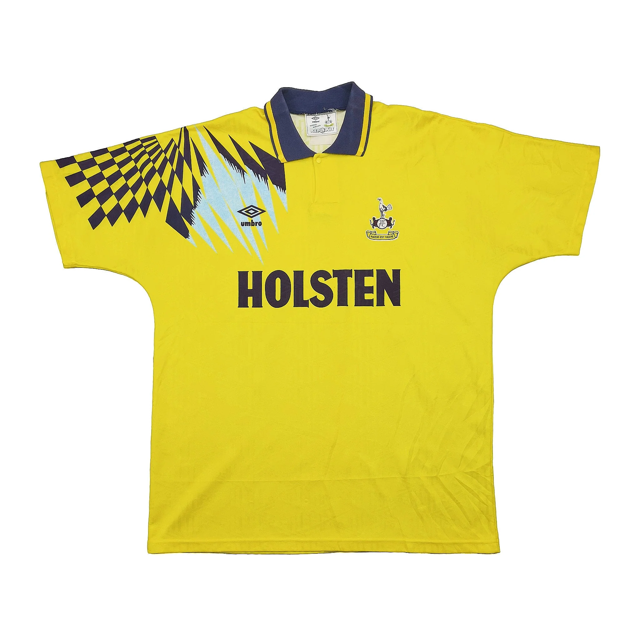 1991/95 Tottenham Away Shirt (XL) Umbro - Image 3