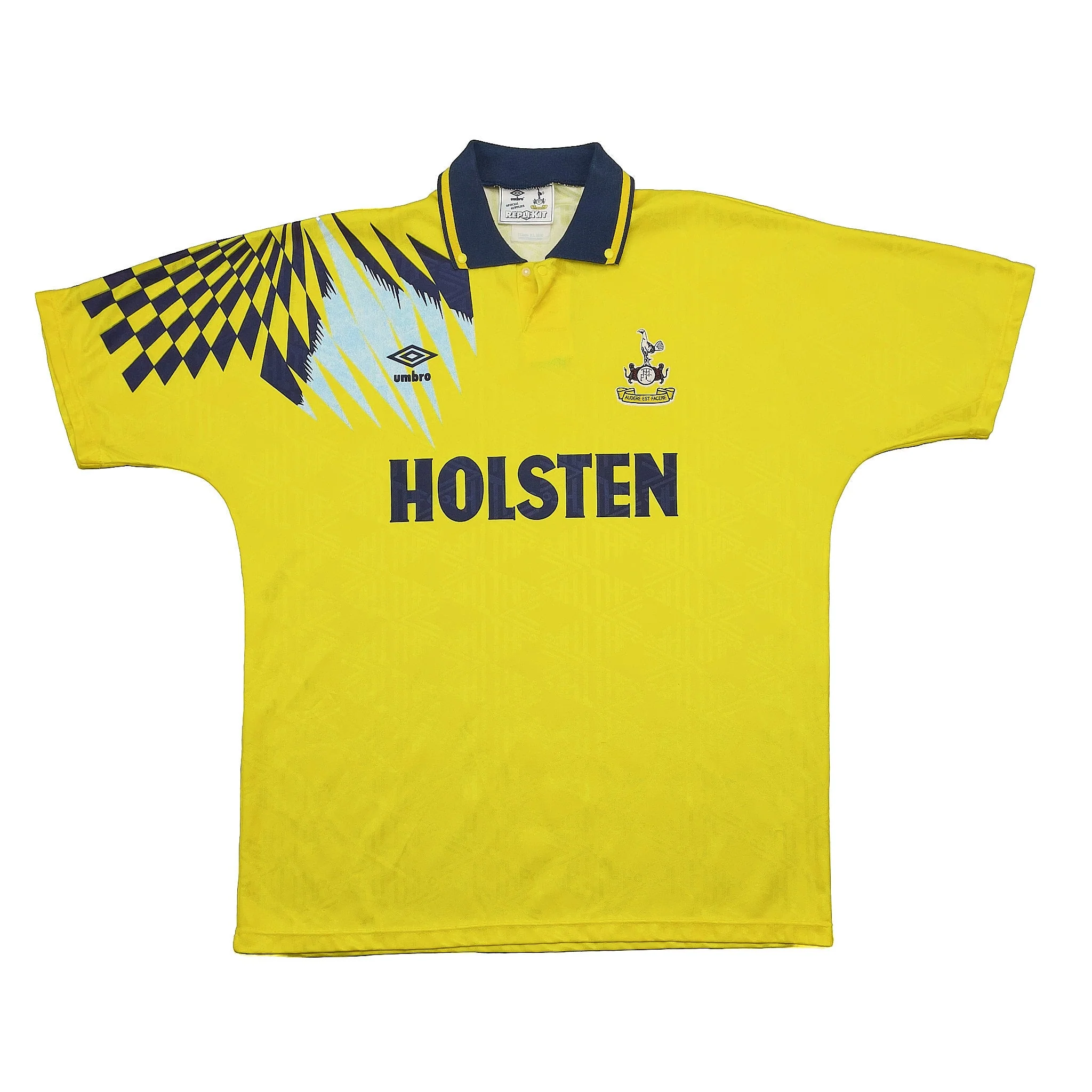1991/95 Tottenham Away Shirt (XL) Umbro - Image 3