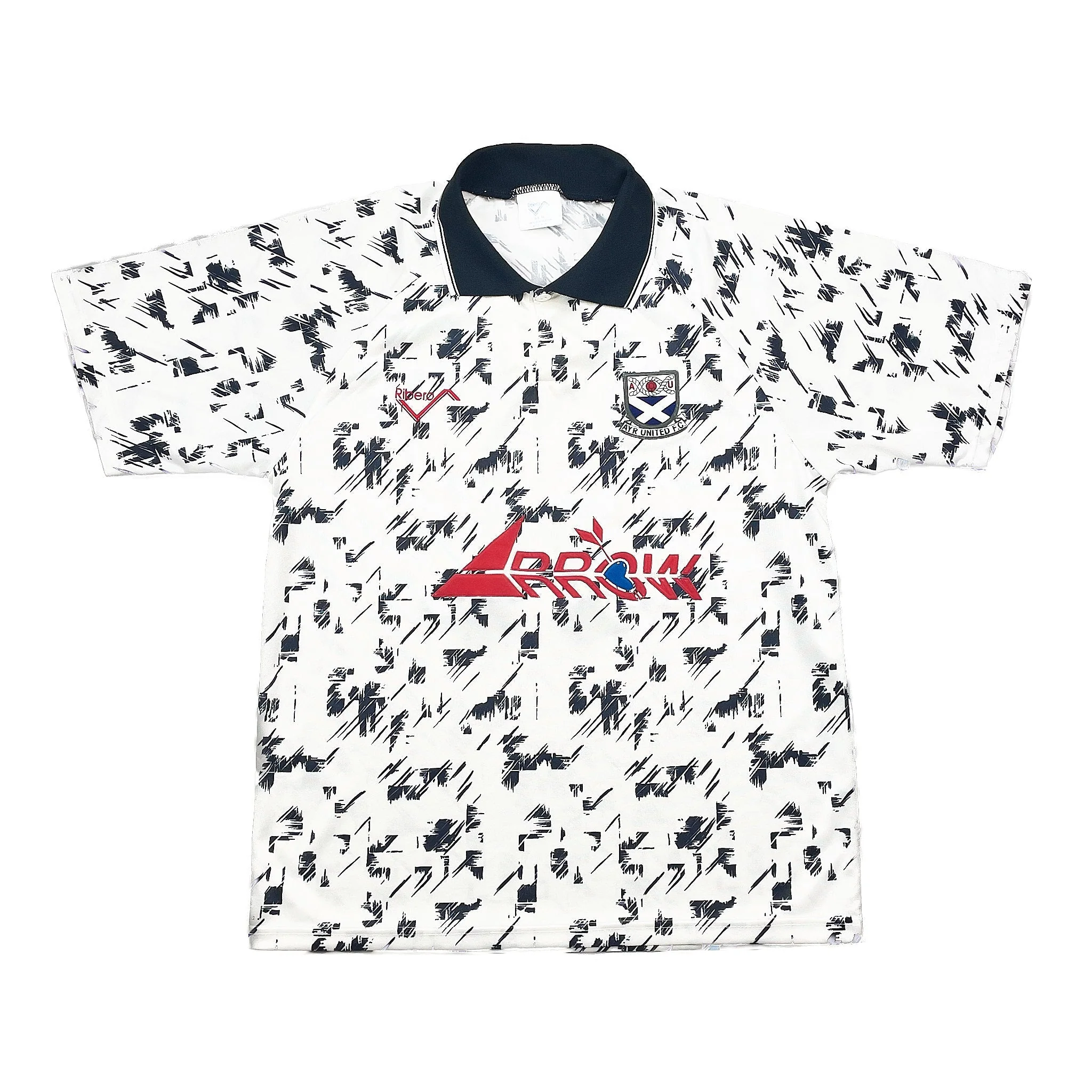 1992/93 Ayr United Home Shirt (M) Ribero
