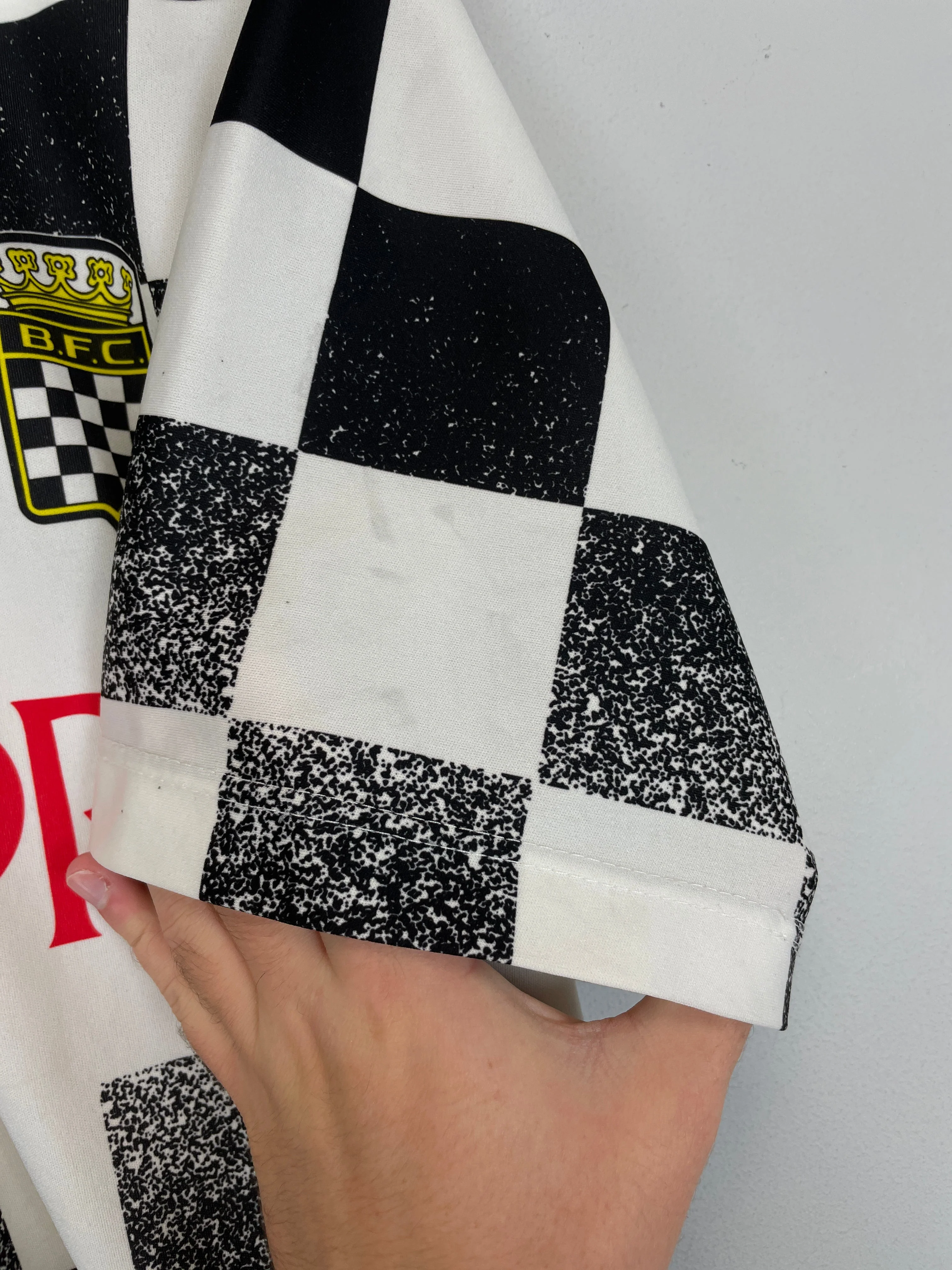 1992/93 Boavista Home Shirt (L) Diadora - Image 3