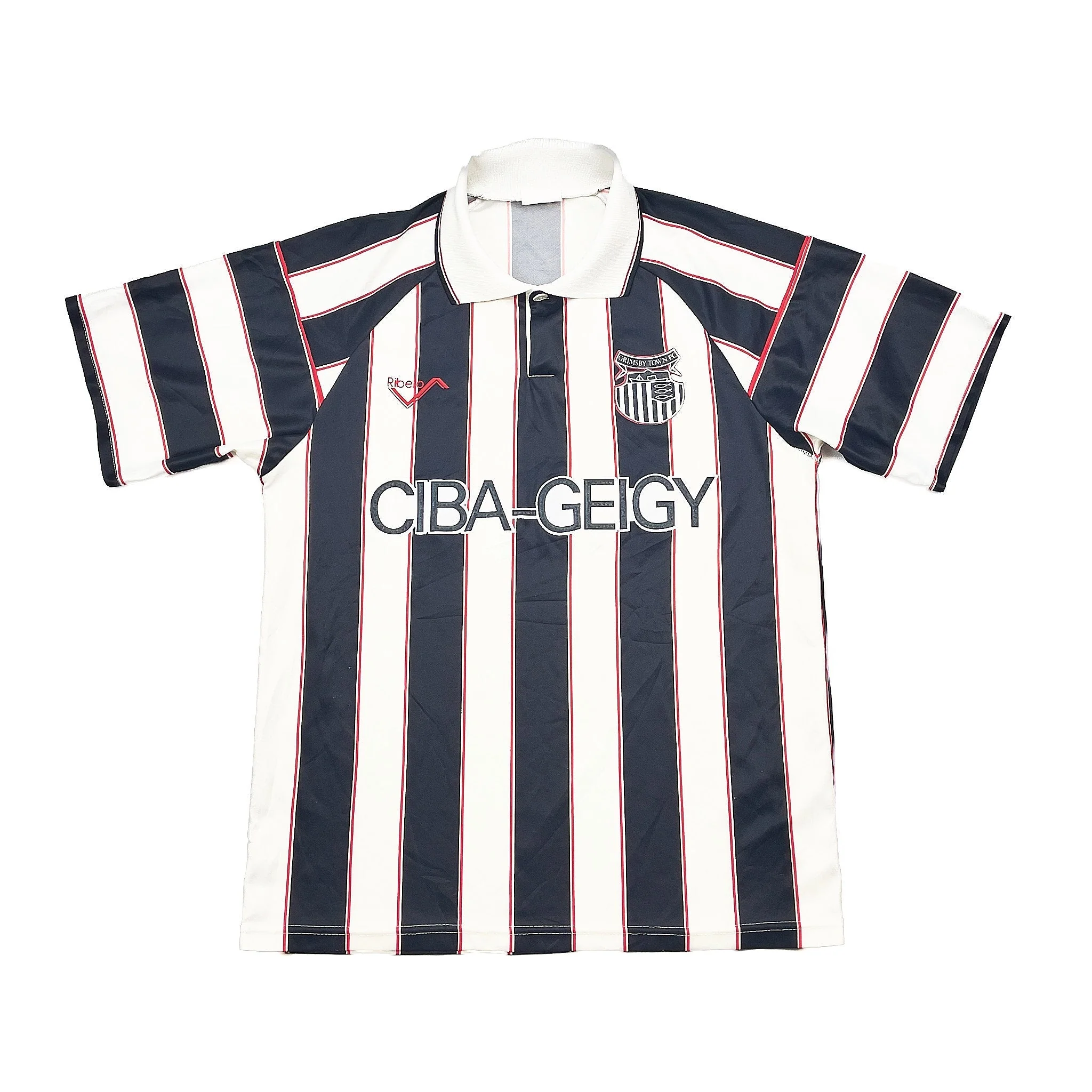 1992/93 Grimsby Town Home Shirt (M) Ribero