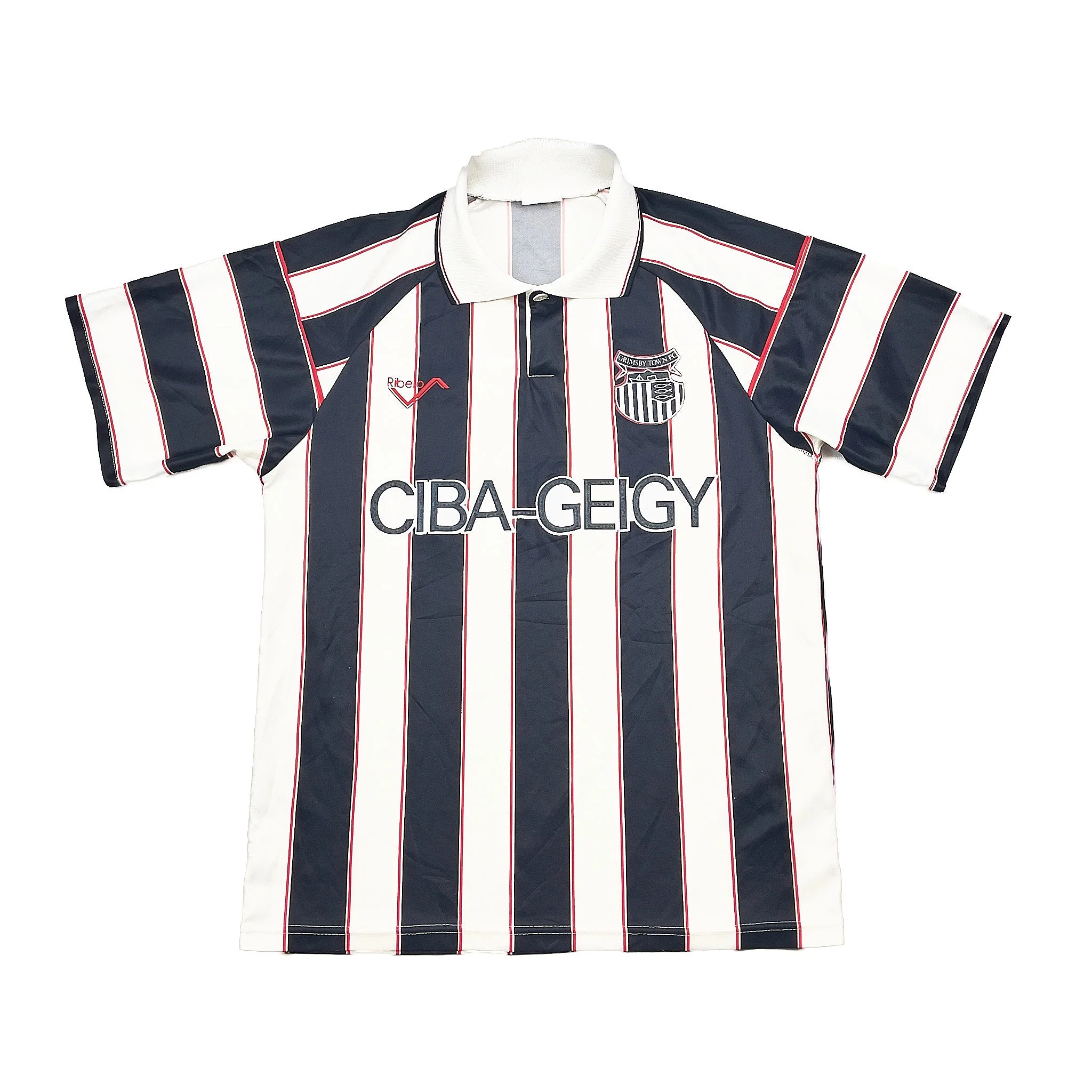1992/93 Grimsby Town Home Shirt (M) Ribero - Image 3