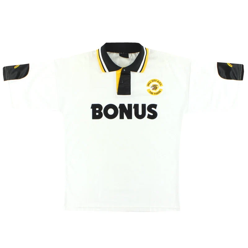 1992-93 Hull City Matchwinner Away Shirt *Mint* M