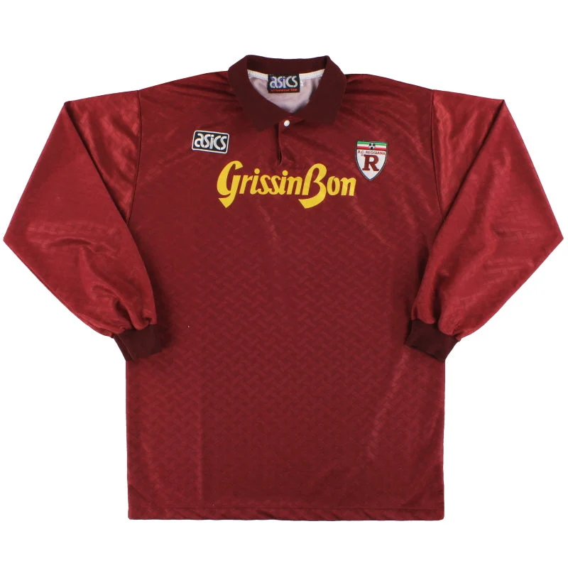 1992-93 Reggiana Asics Home Shirt L/S L