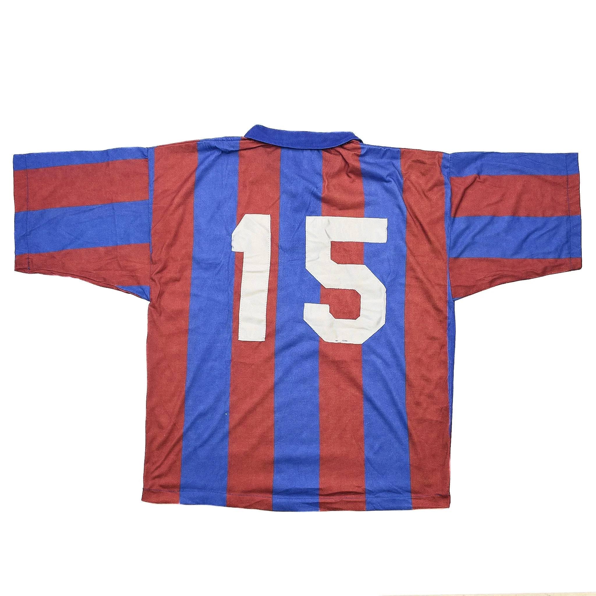1992/94 Atlante #15 *Match Issue* Champions Home Shirt (S) Garcis - Image 2