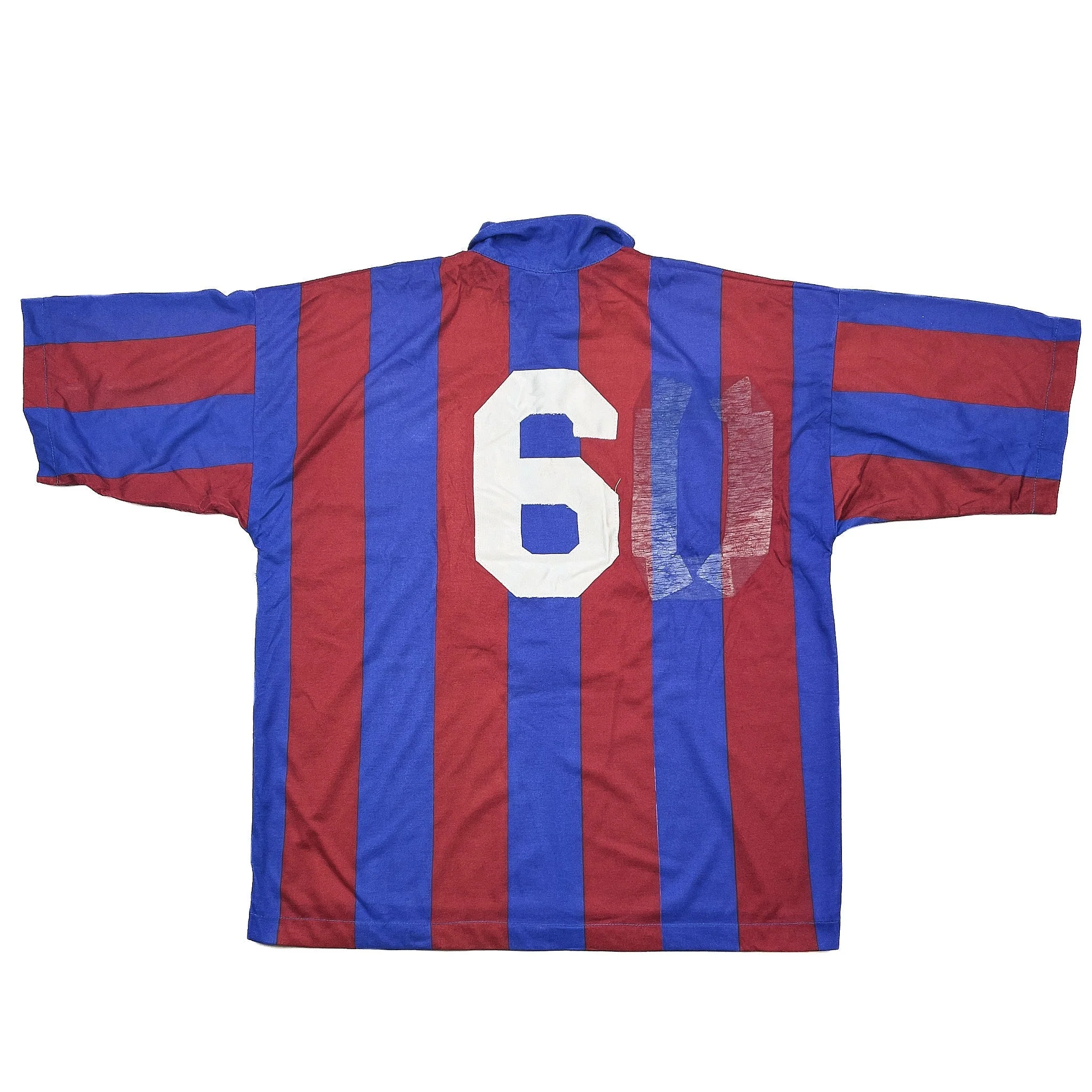 1992/94 Atlante #6 *Match Issue* Home Shirt (S) Garcis - Image 2