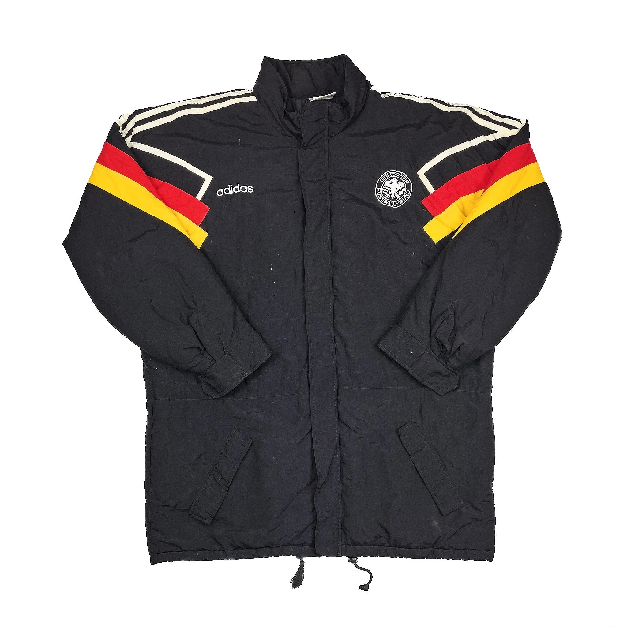 1992/94 Germany Bench Coat (XL) Adidas