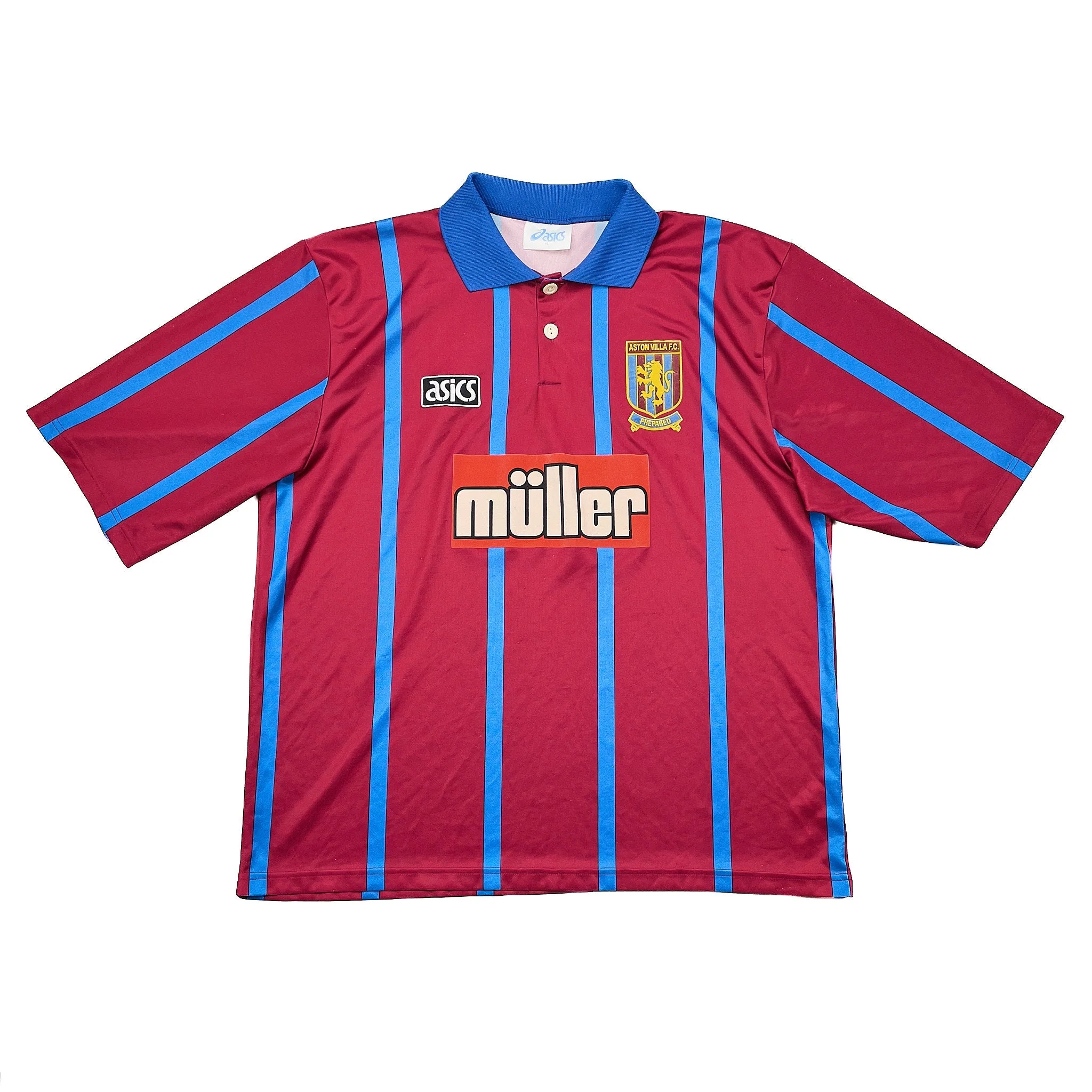 1993/95 Aston Villa Home Shirt (XL) Asics - Image 3