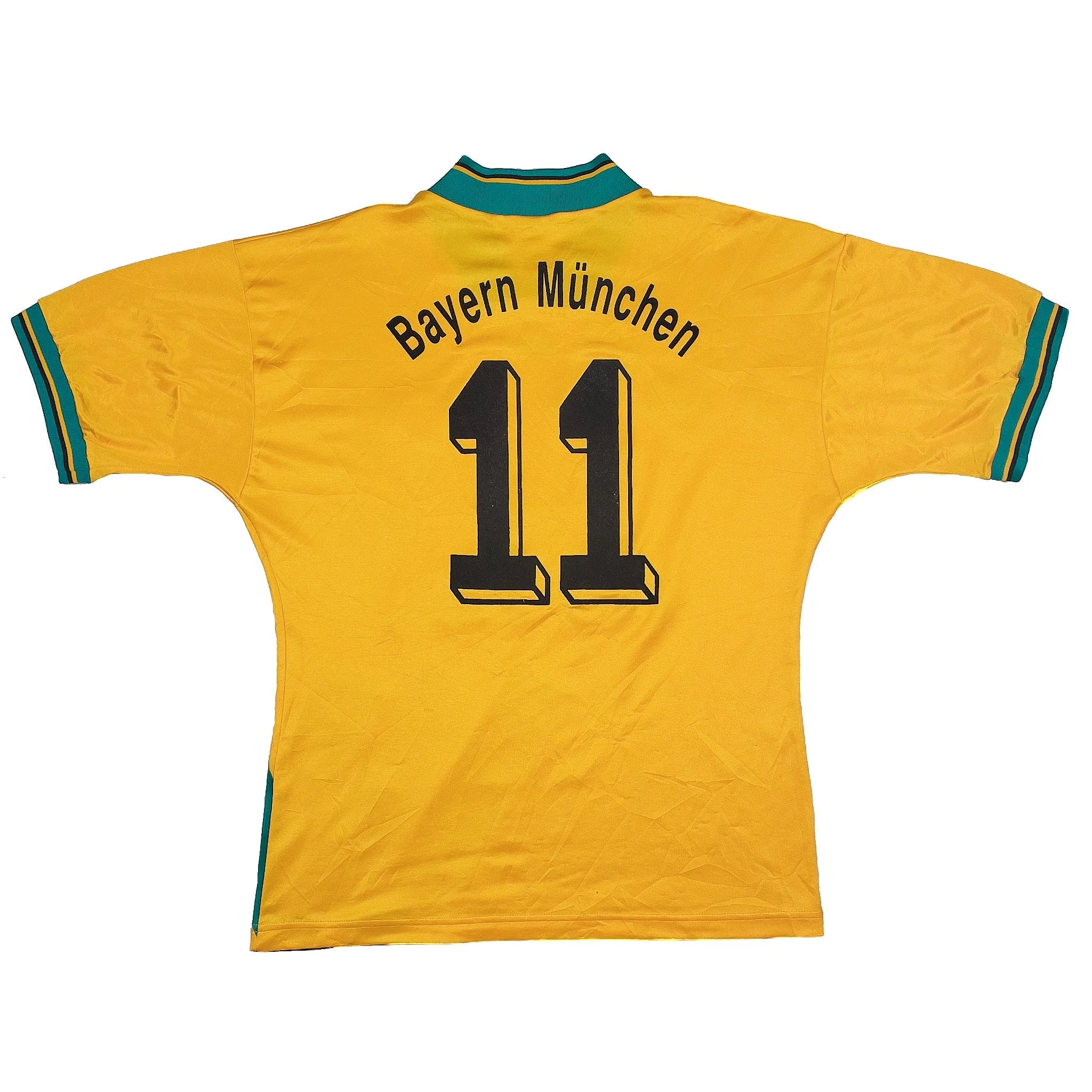 1993/95 Bayern Munich #11 Away Shirt (L) Adidas - Image 2
