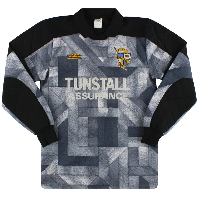 1993-95 Port Vale Goalkeeper Shirt #1 S
