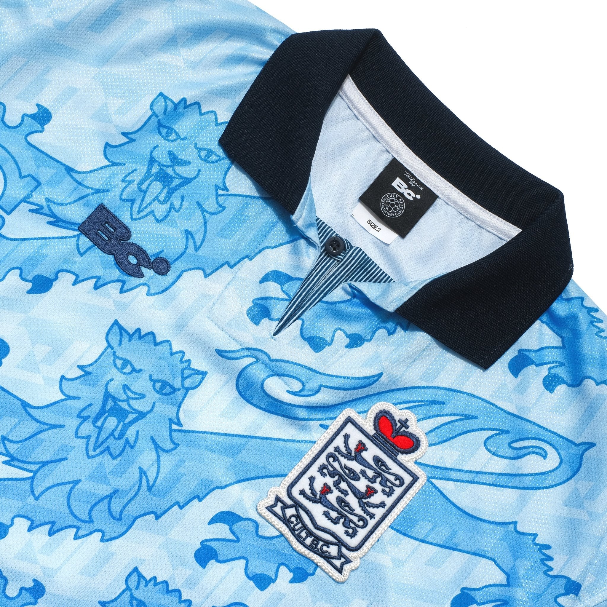 1993 England Cult Kits X BC Studio Shirt (Multiple Sizes) - Image 3
