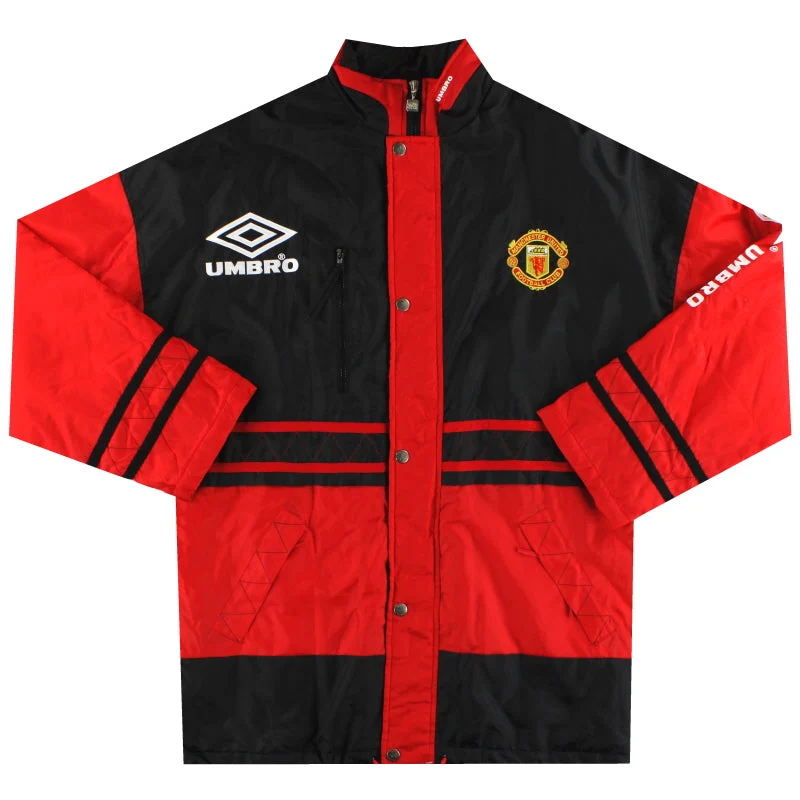 1994-95 Manchester United Umbro Bench Coat *As New* L