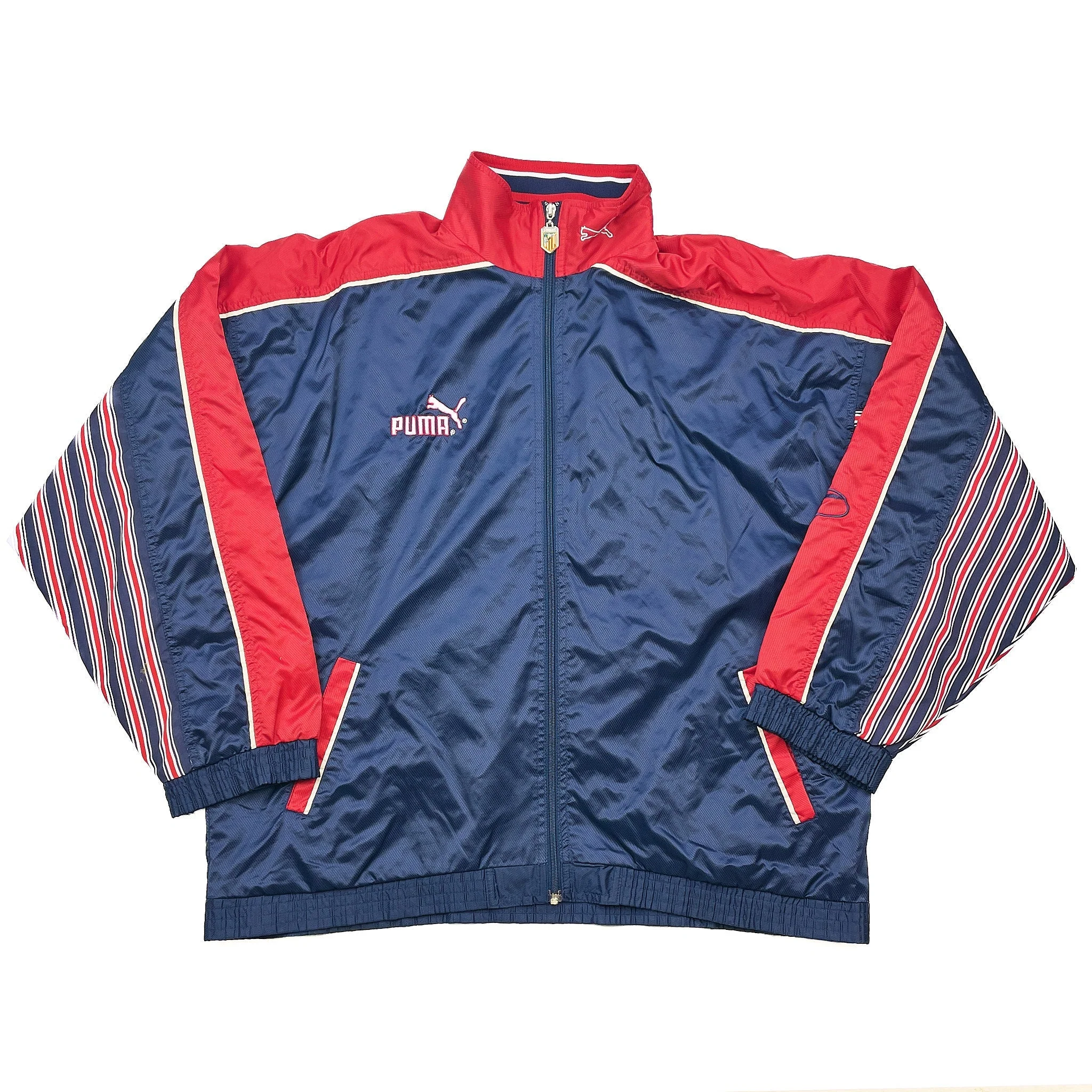 1994/96 Atletico Madrid Full Tracksuit (L) Puma - Image 2