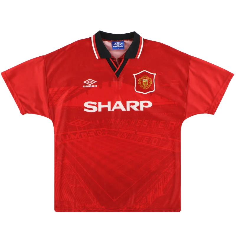 1994-96 Manchester United Umbro Home Shirt XXL