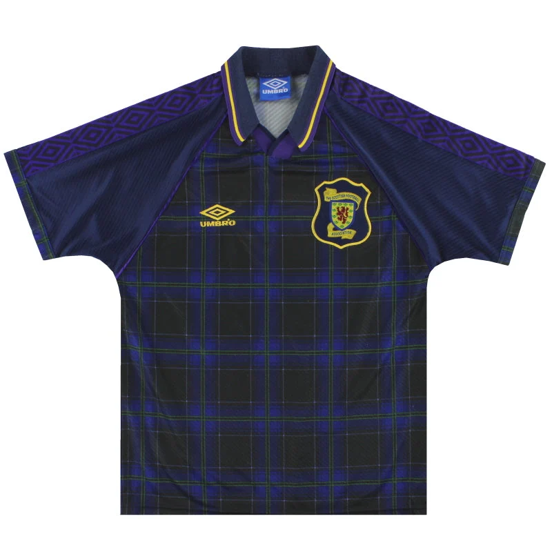 1994-96 Scotland Umbro Home Shirt M
