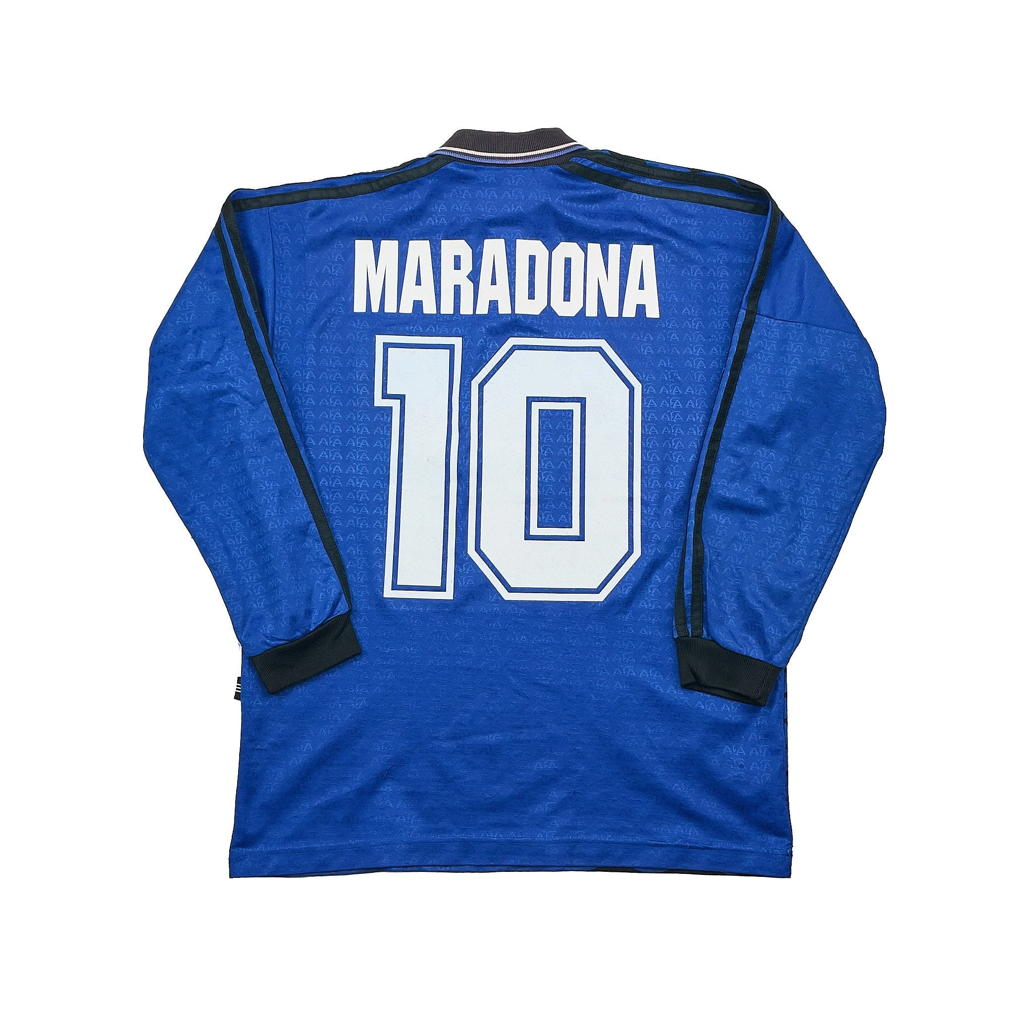 1994 Argentina Maradona #10 L/S Away Shirt (S) Adidas - Image 2
