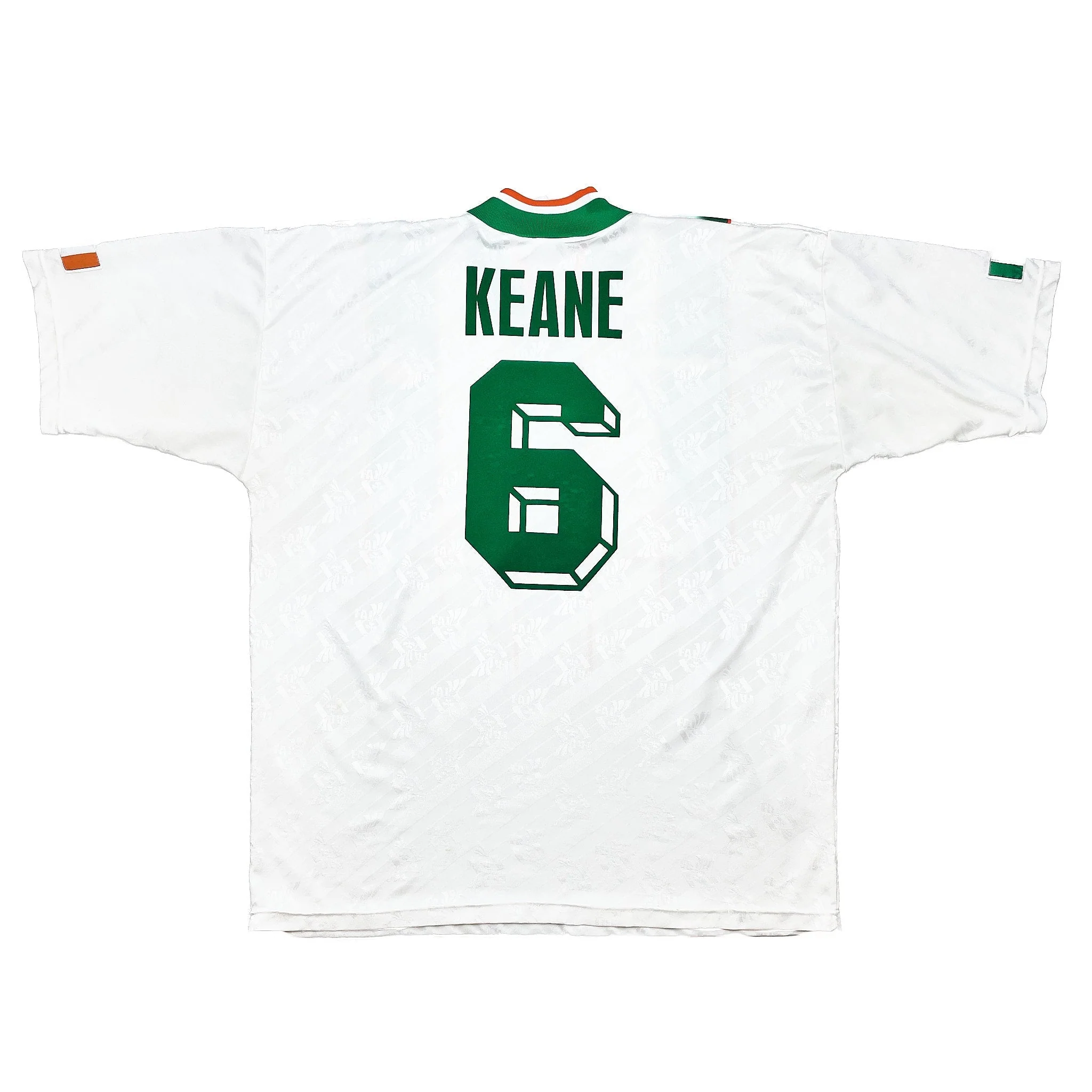 1994 Ireland Keane #6 Away Shirt (XL) Adidas