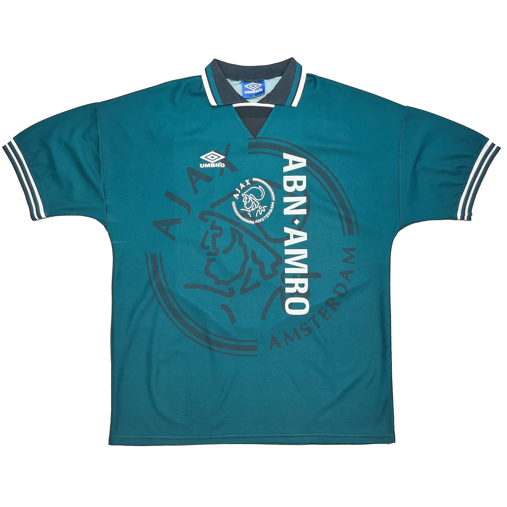 1995/96 Ajax Kluivert #9 Away Shirt (XL) Umbro - Image 2