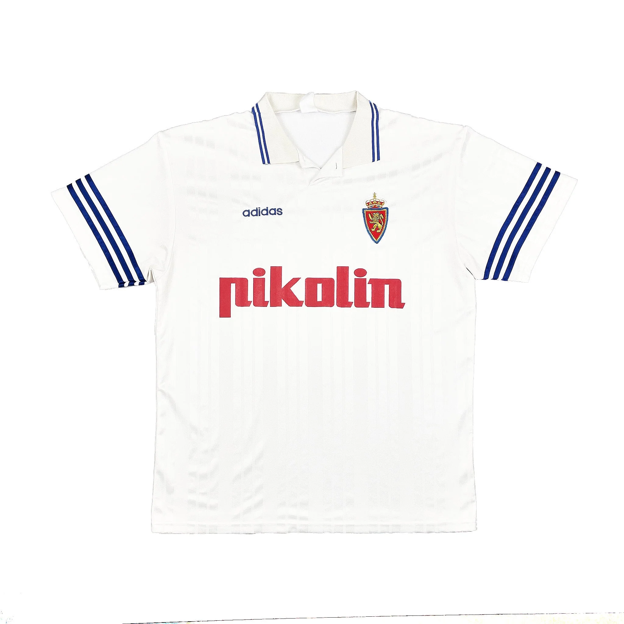 1995/96 Real Zaragoza Home Shirt (XXL) Adidas - Image 3
