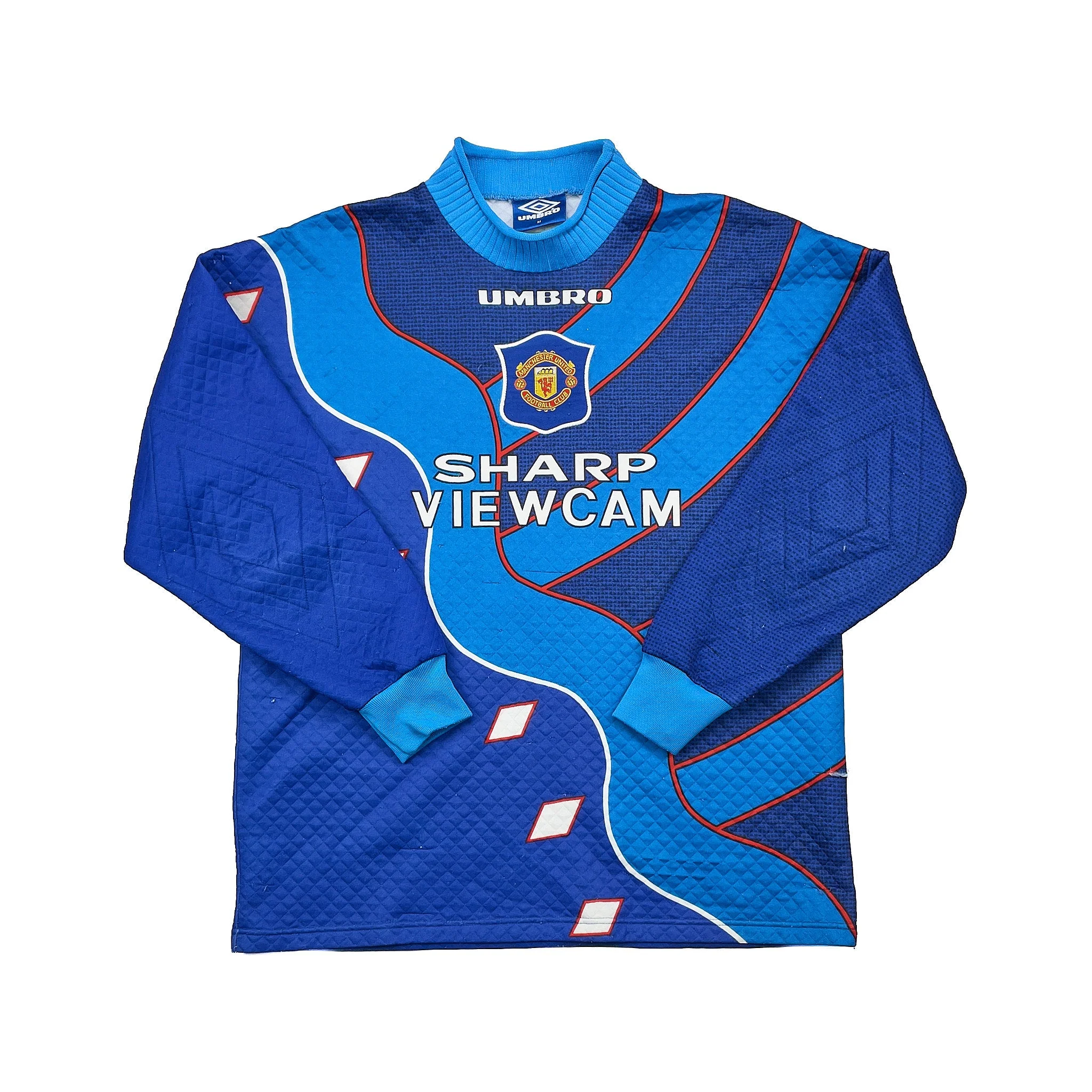 1995/97 Manchester United Schmeichel #1 GK Shirt (M) Umbro - Image 4