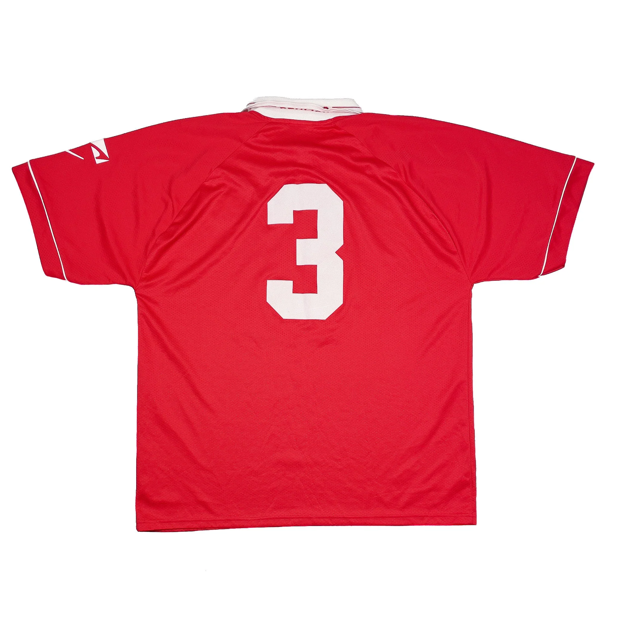 1996/97 Benfica #3 *Player Issue* Home Shirt (XXL) Olympic - Image 4