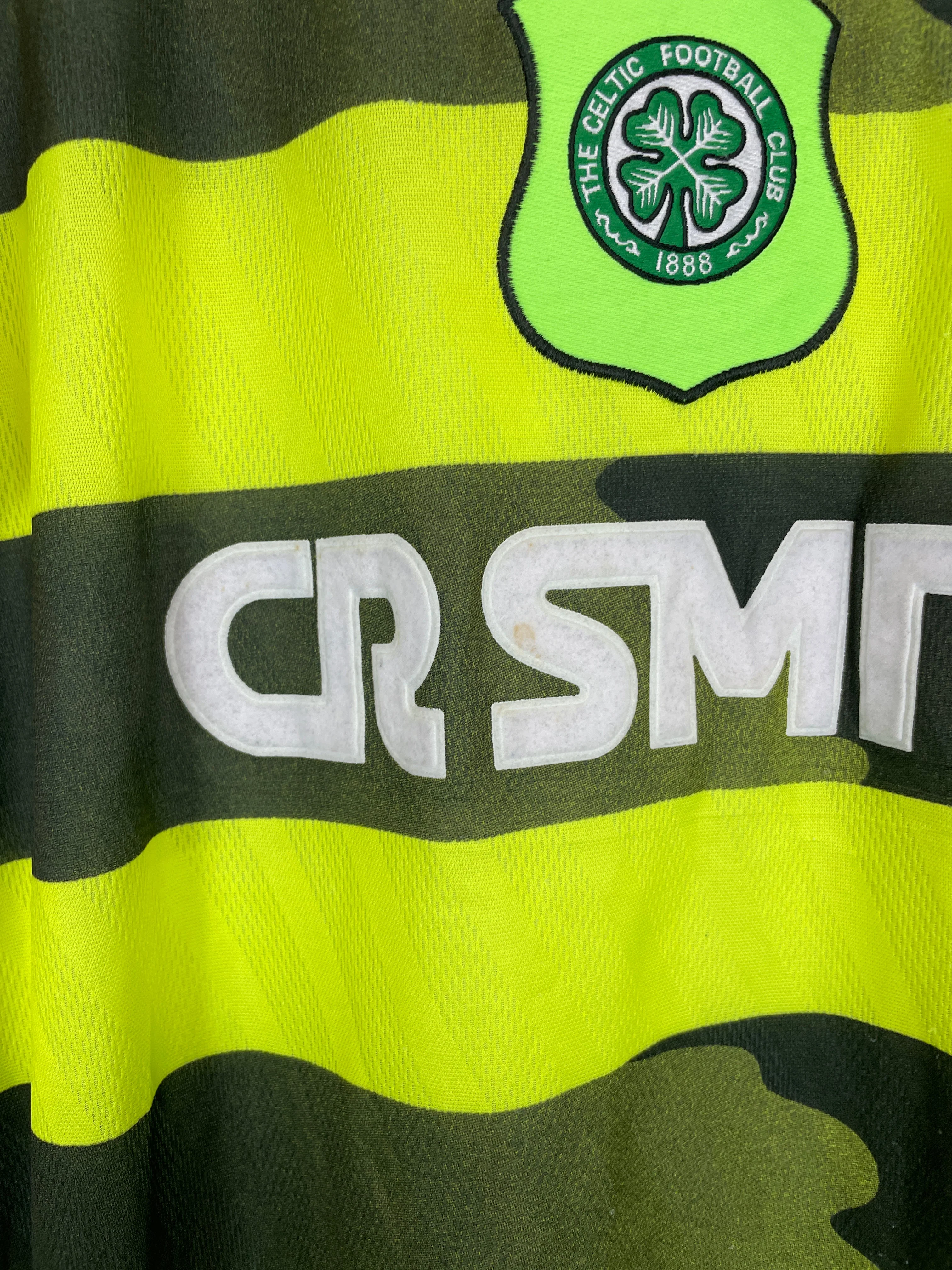1996/97 Celtic #9 Away Shirt (XL) Umbro - Image 3