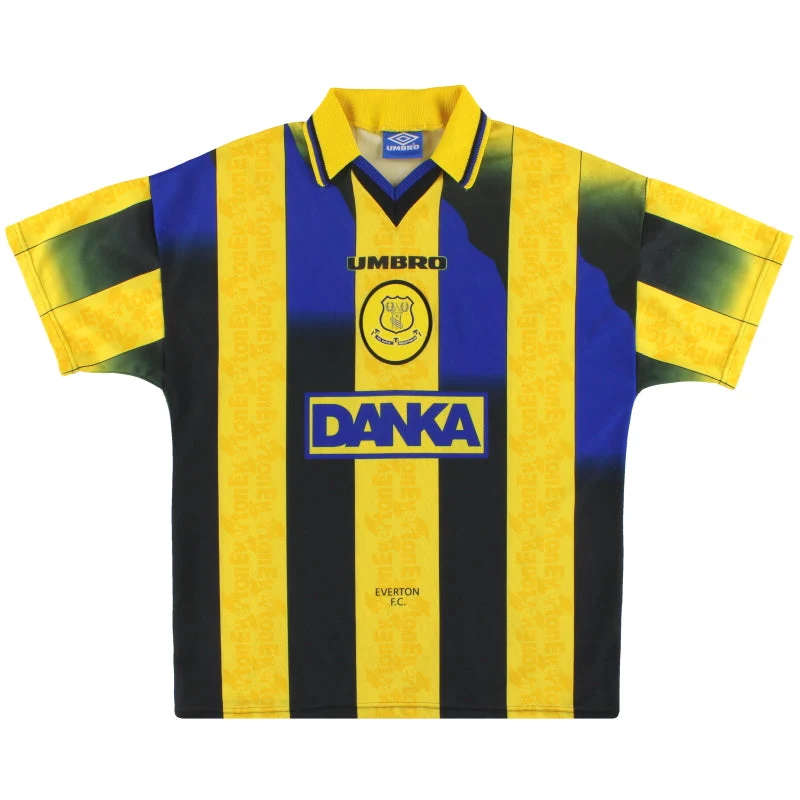 1996-98 Everton Umbro Away Shirt *Mint* L