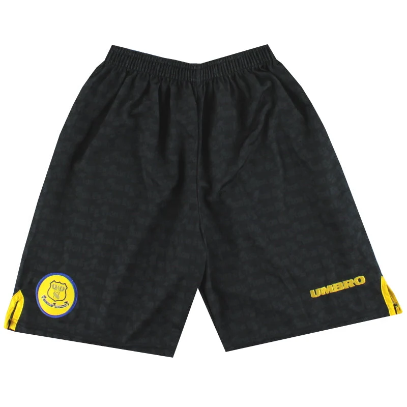 1996-98 Everton Umbro Away Shorts *As New* S