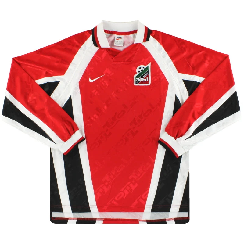1996-98 FC Tirol Innsbruck Nike Home Shirt L/S M