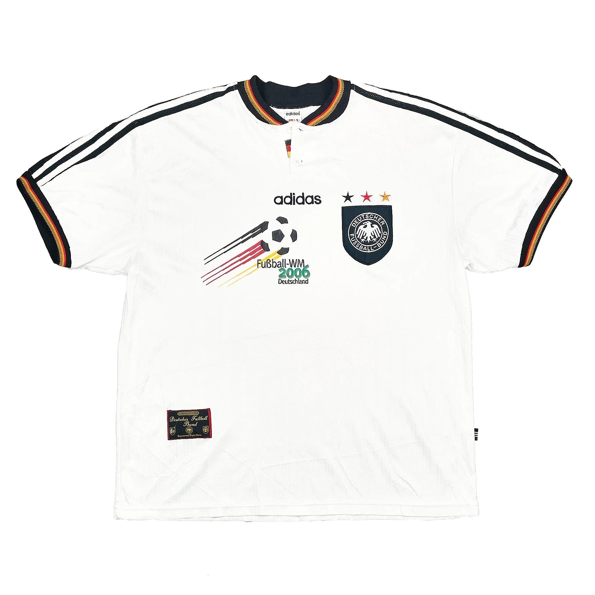 1996/98 Germany Home Shirt (XXL) Adidas